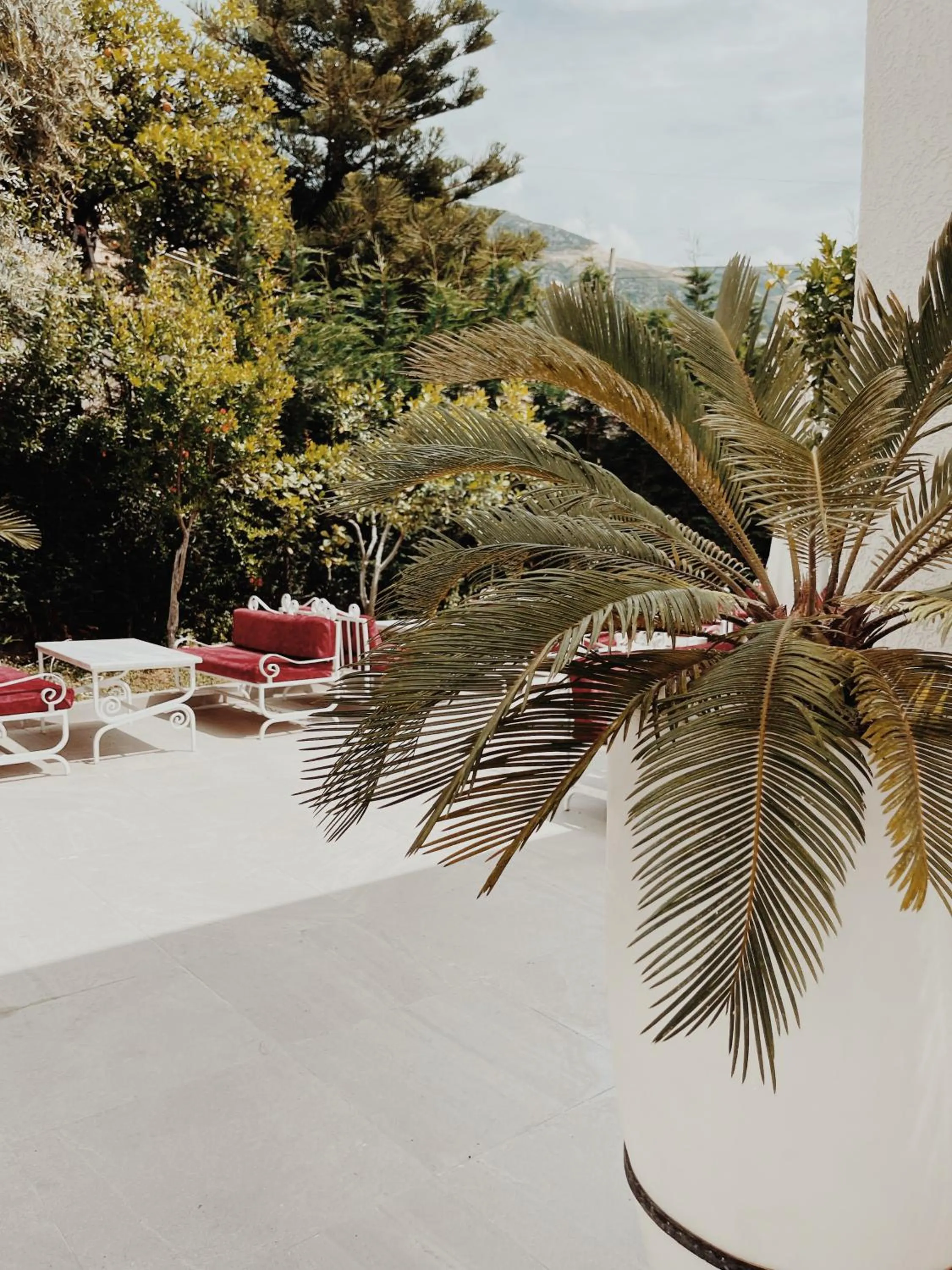 Garden view in Ruby Palace