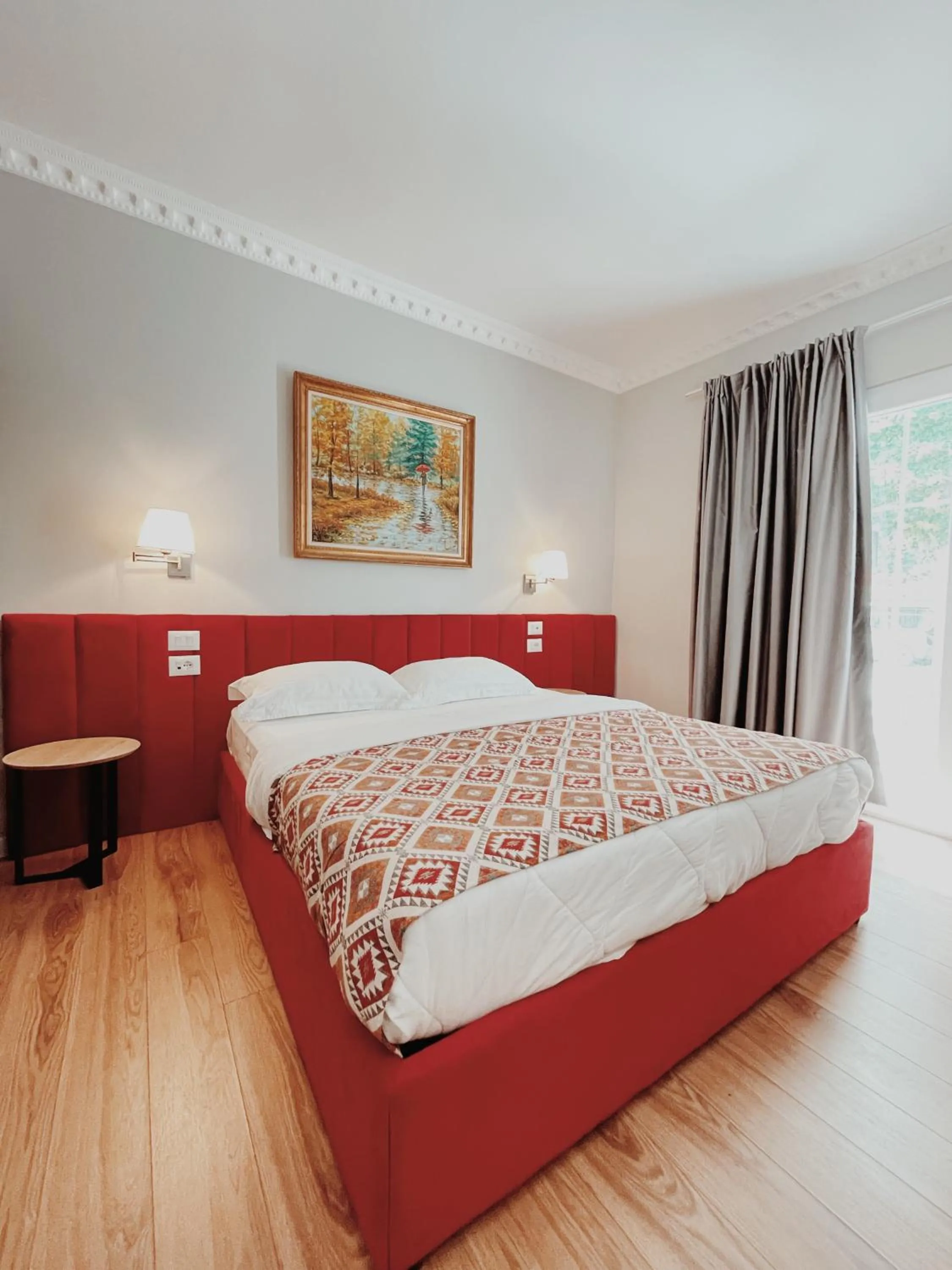 Bedroom, Bed in Ruby Palace