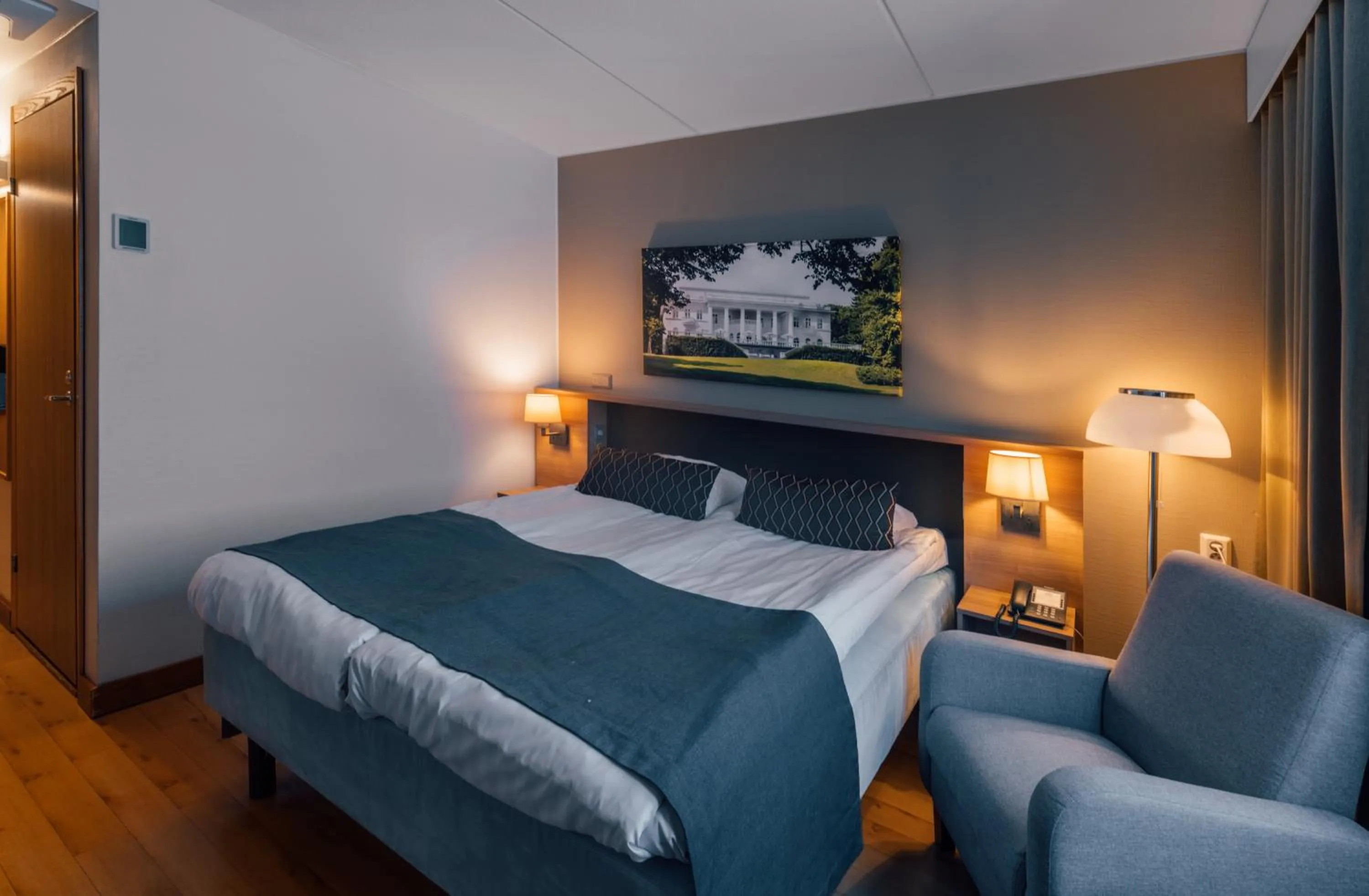 Bed in Hotel Haikko Manor & Spa