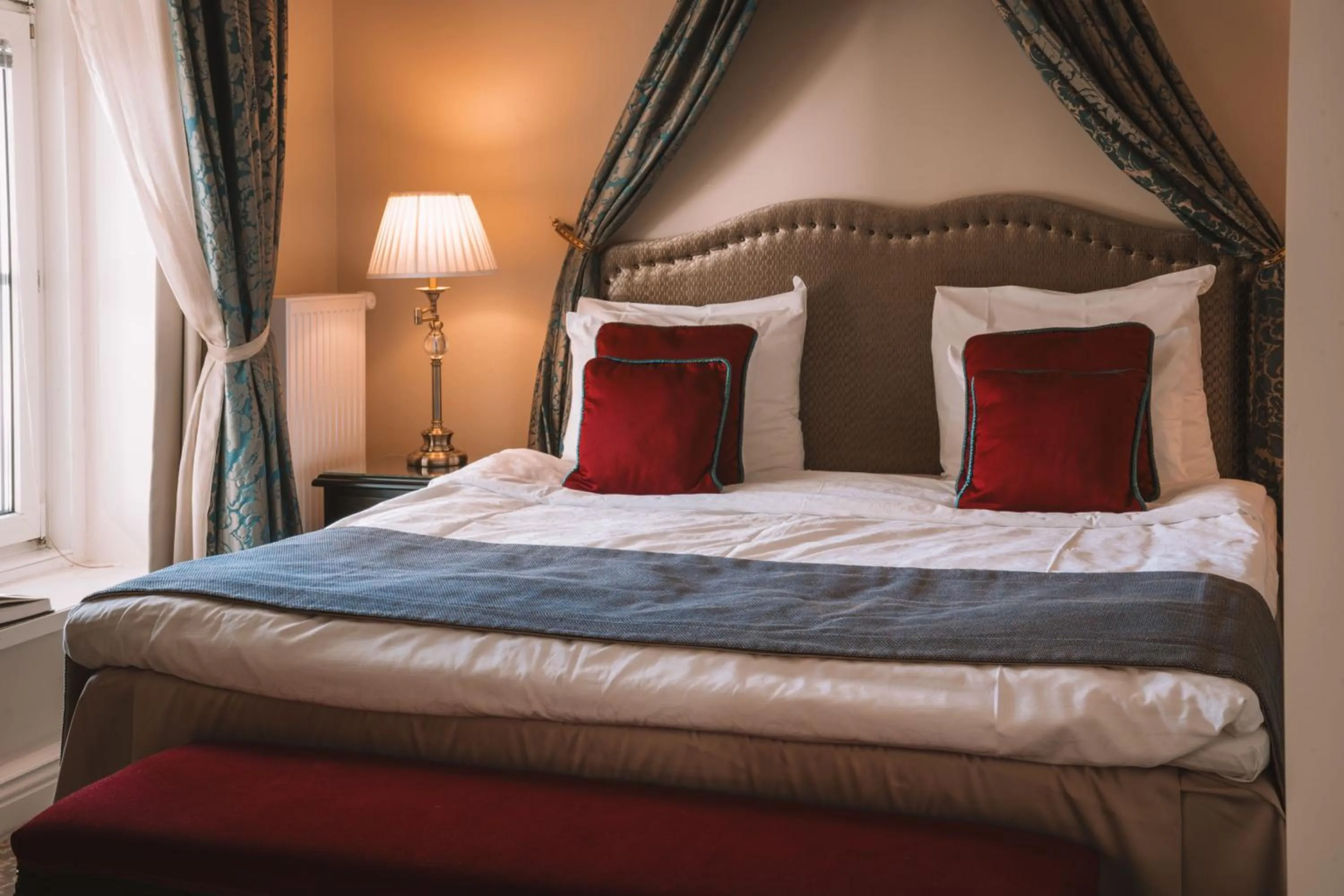 Bed in Hotel Haikko Manor & Spa