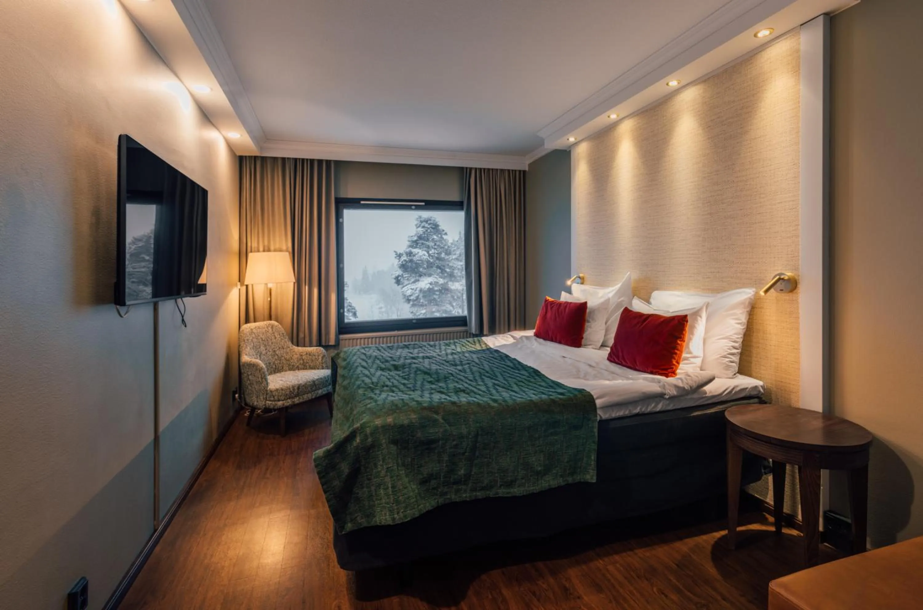 Bed in Hotel Haikko Manor & Spa