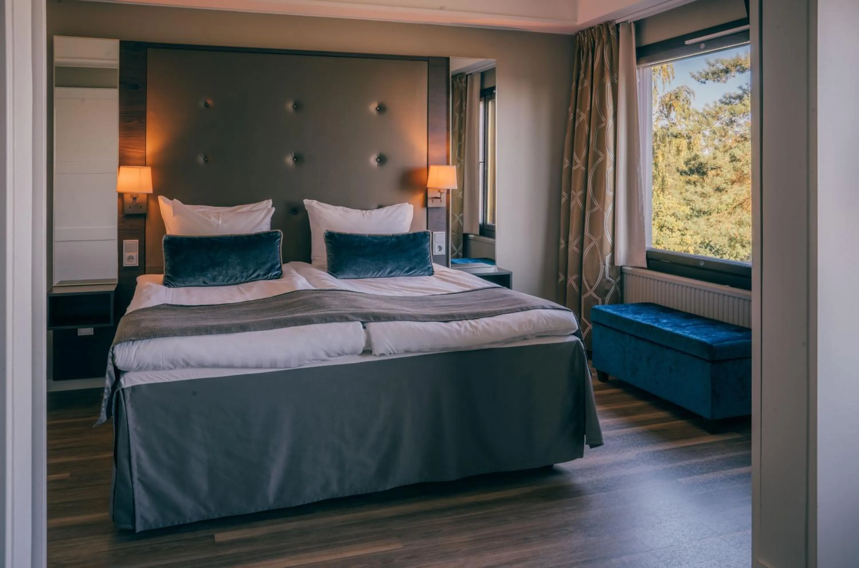 Bed in Hotel Haikko Manor & Spa