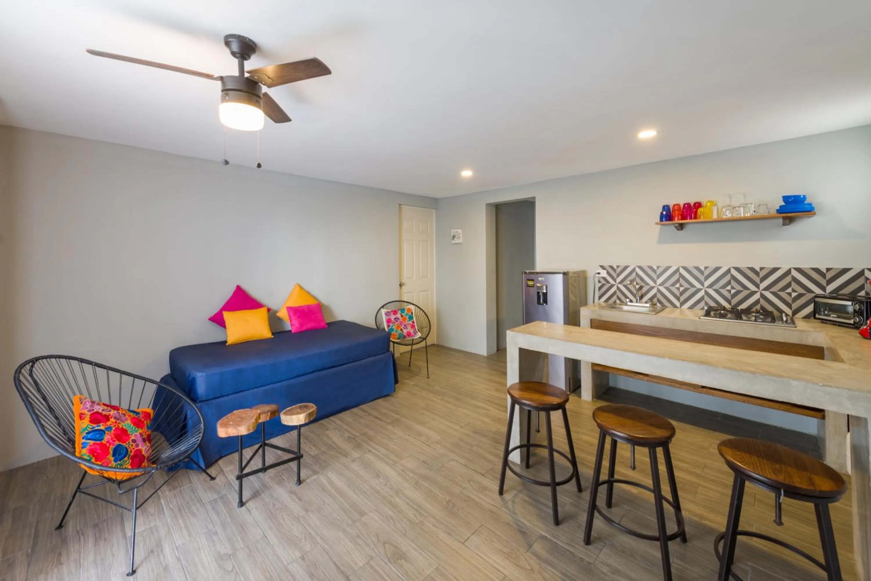 Living room in Gaia Studios