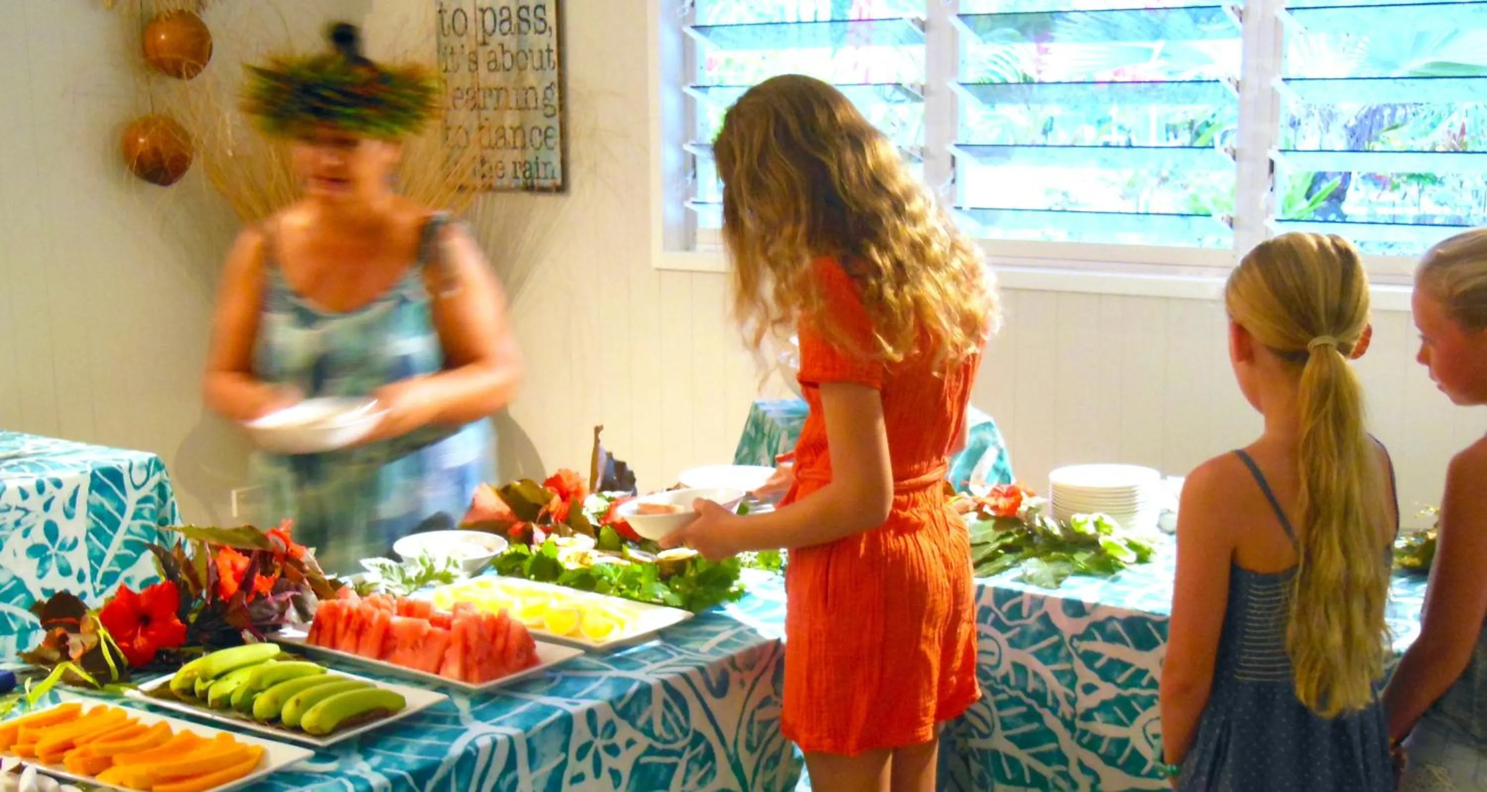 Food in Lagoon Breeze Villas