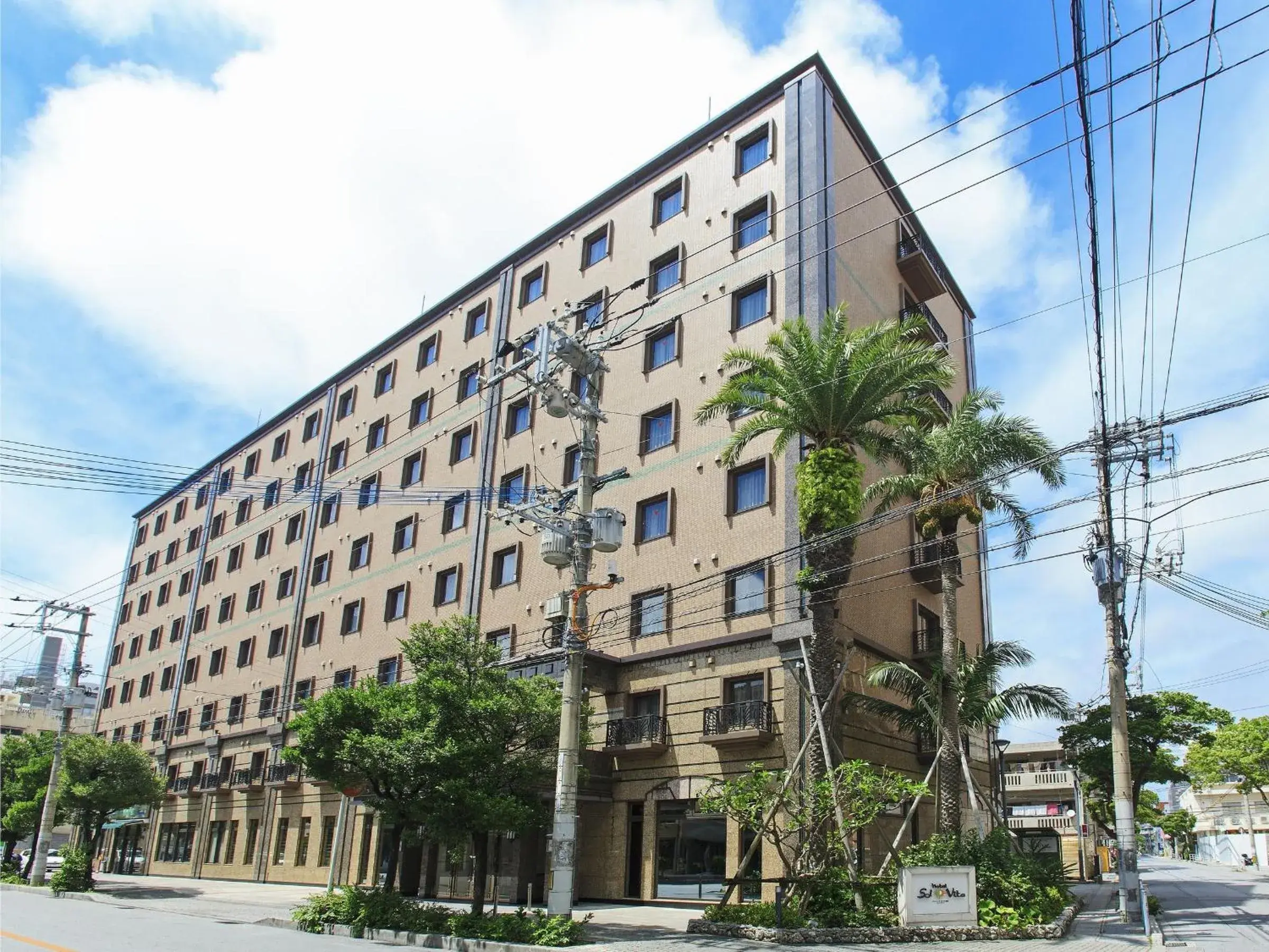Property building in Sol Vita Hotel Naha Property building in Sol Vita Hotel Naha