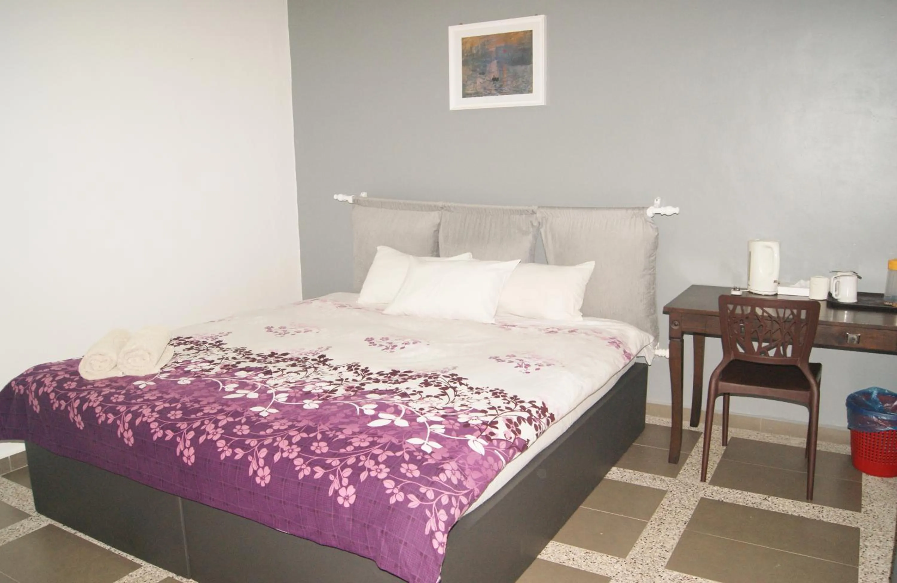 Bed in HOTEL SHAFURA 1