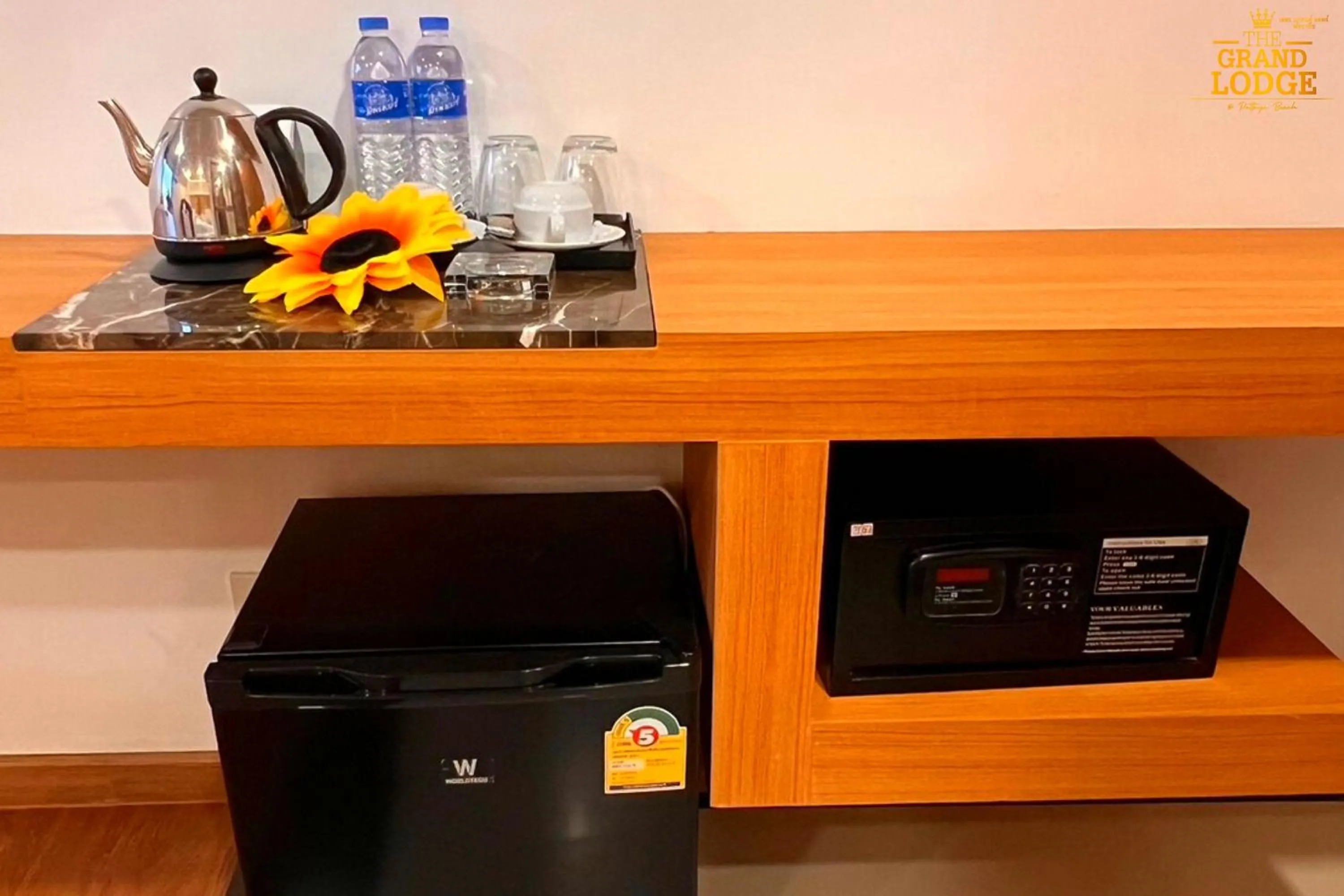 Bed in The Grand Lodge Pattaya