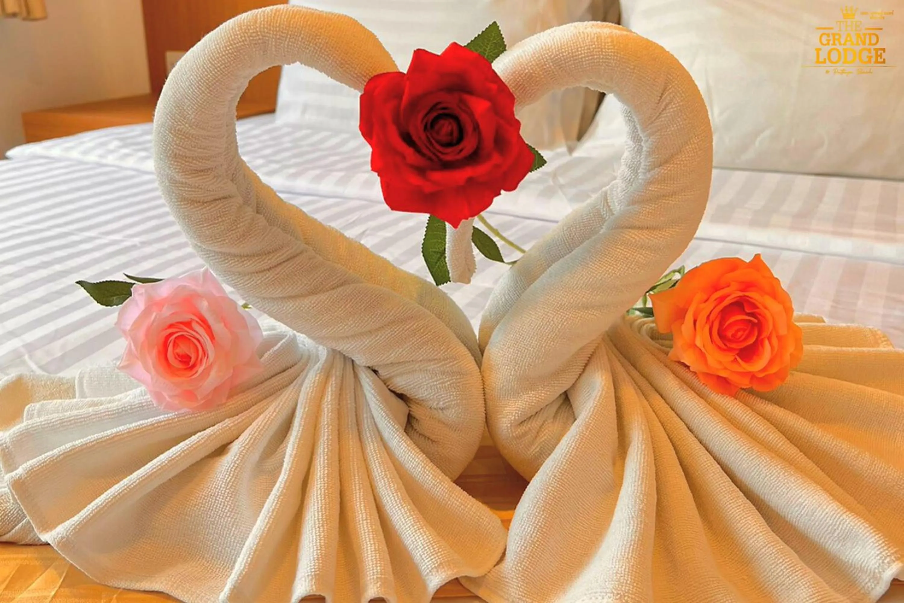 Bed in The Grand Lodge Pattaya