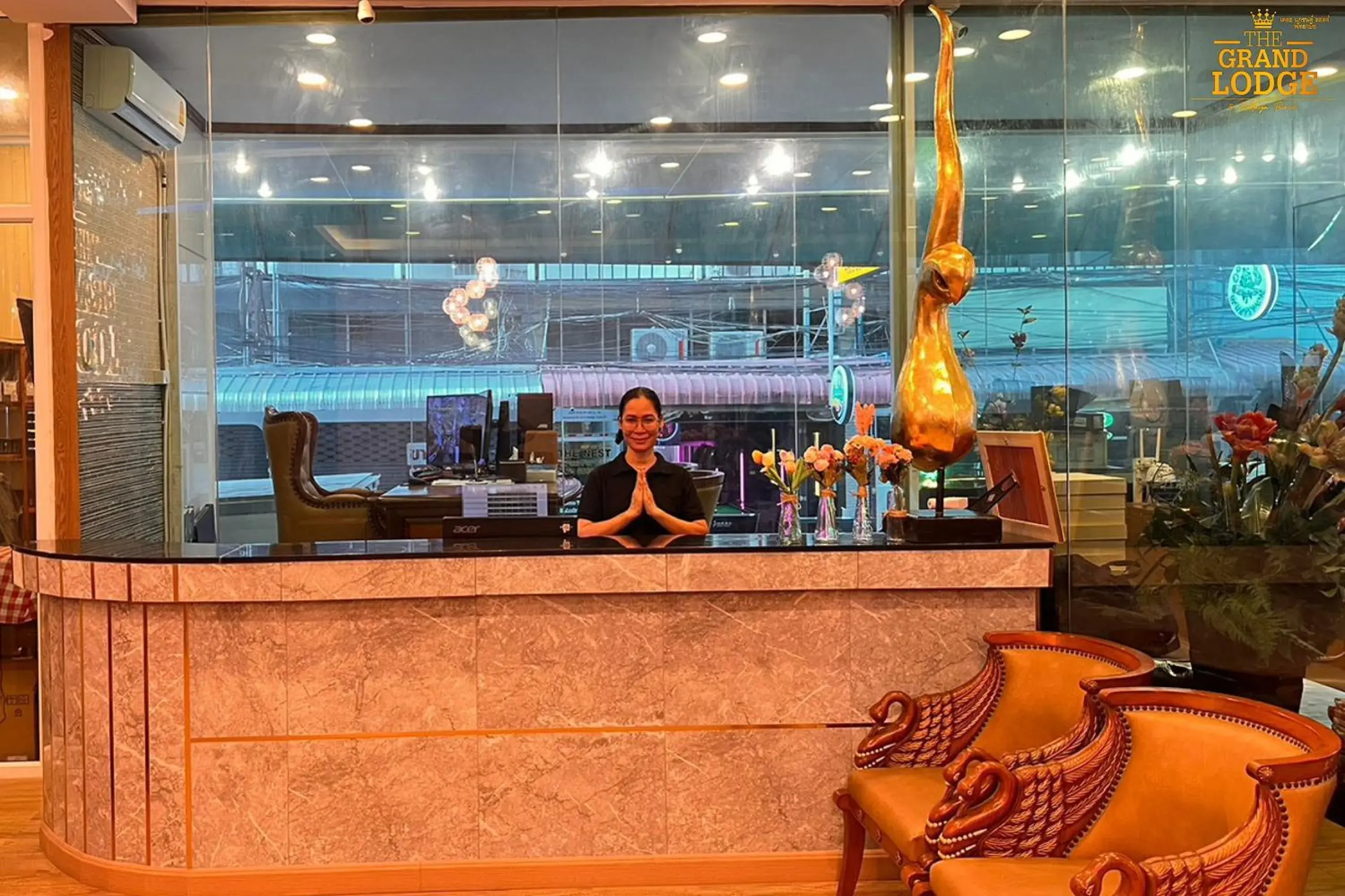 Lobby or reception in The Grand Lodge Pattaya Lobby or reception in The Grand Lodge Pattaya