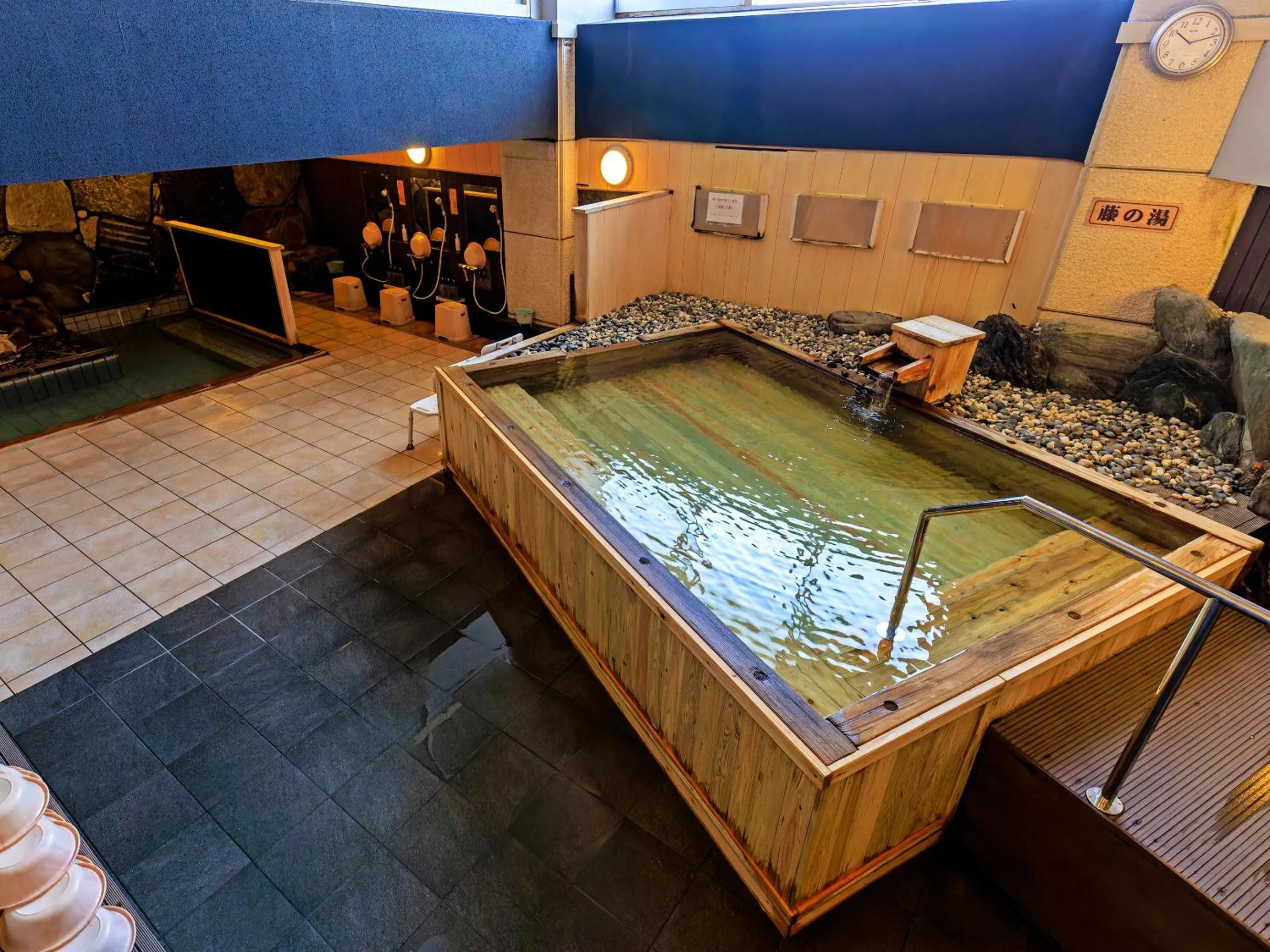 Hot Spring Bath in Hotel Sanrakuso