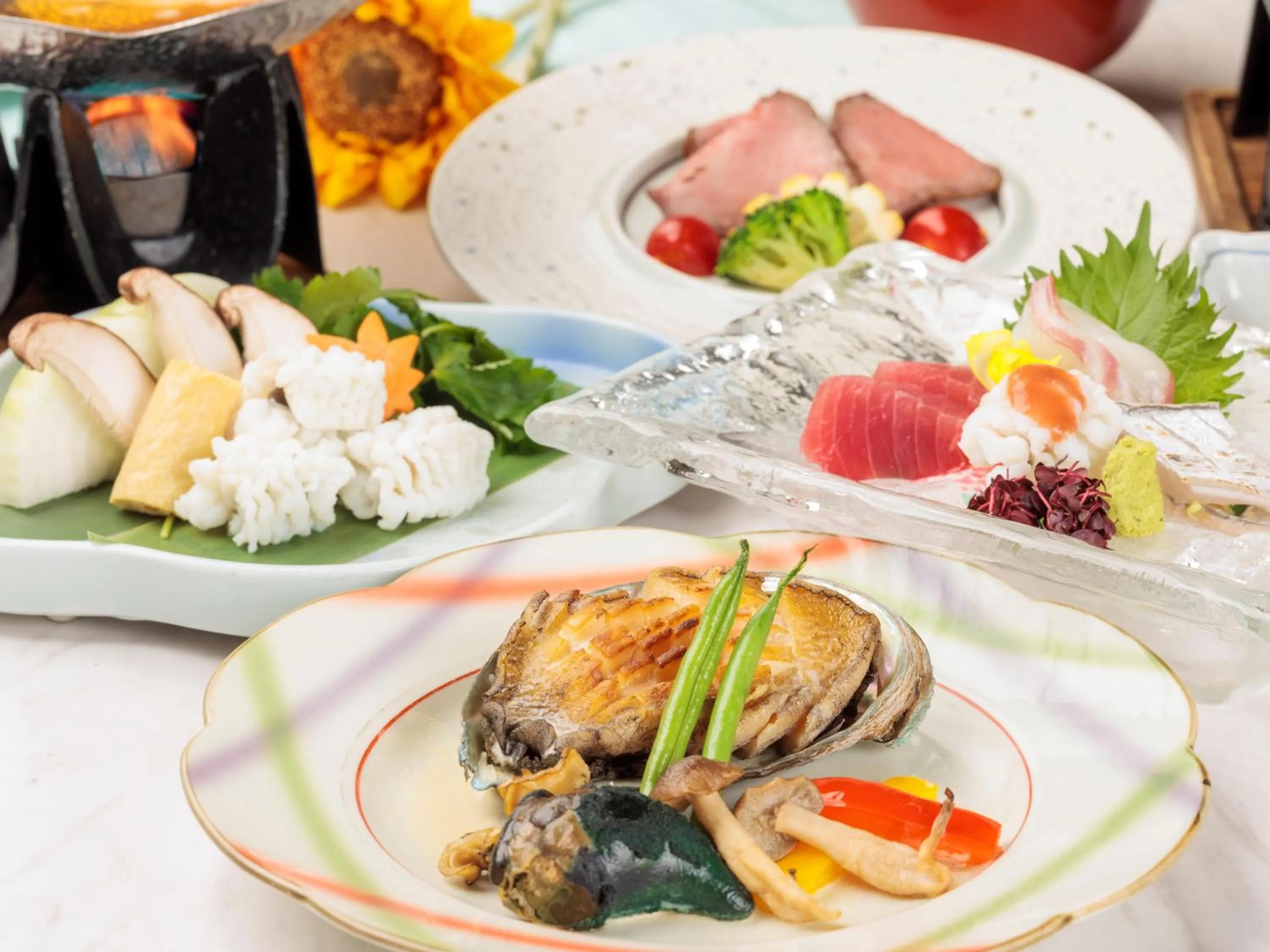 Restaurant/places to eat in Hotel Sanrakuso