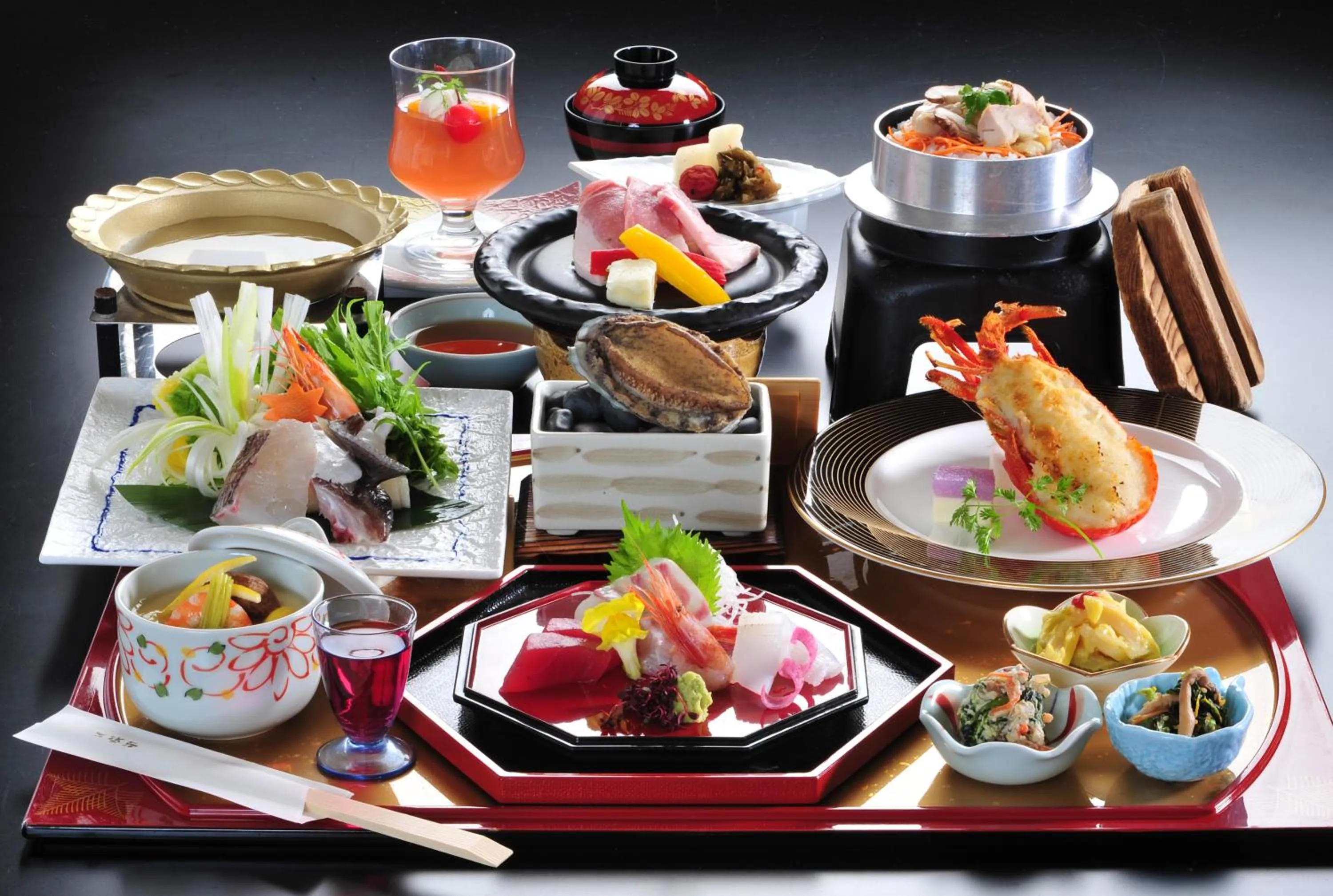 Food in Hotel Sanrakuso