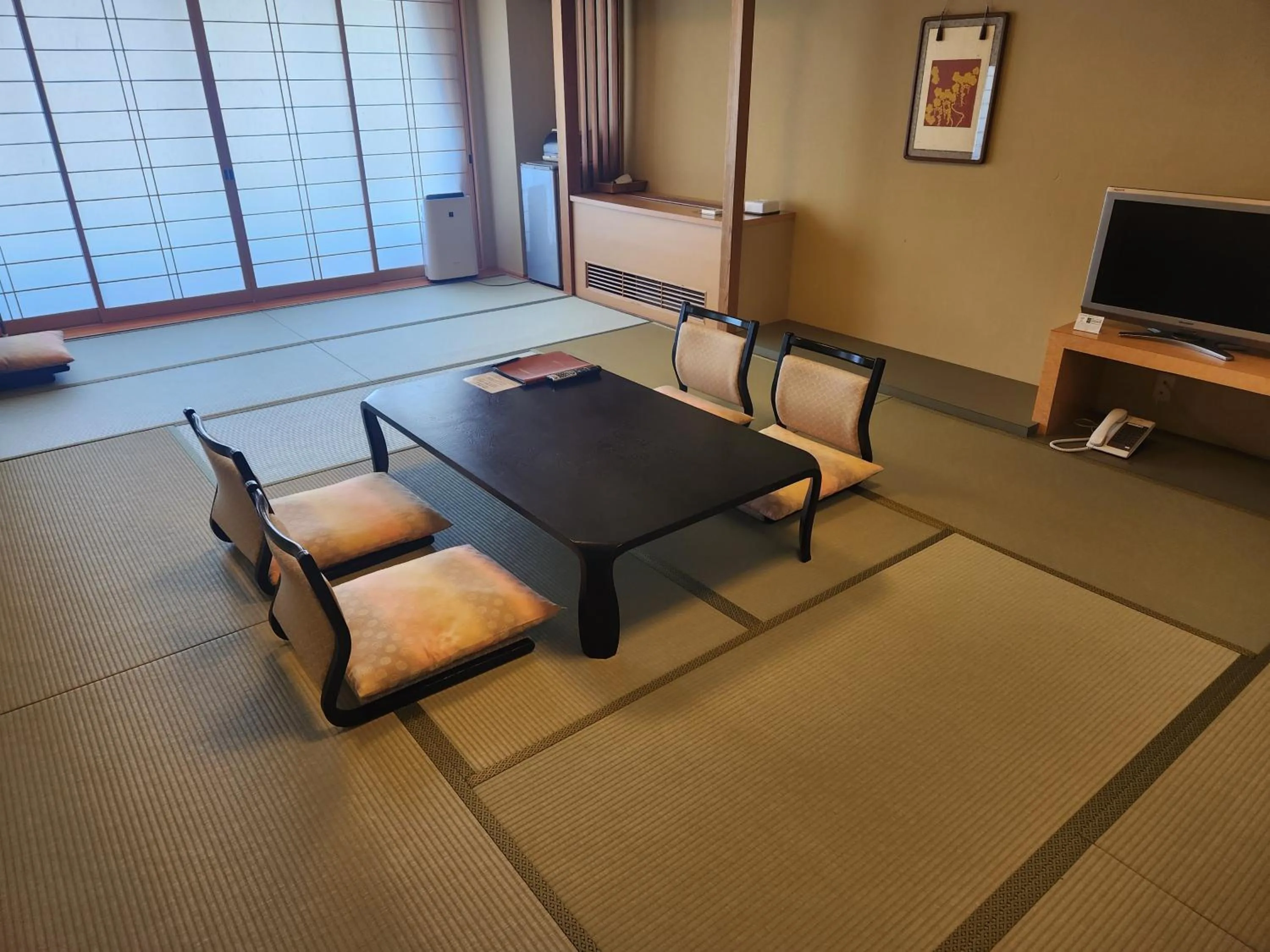 Living room in Hotel Sanrakuso