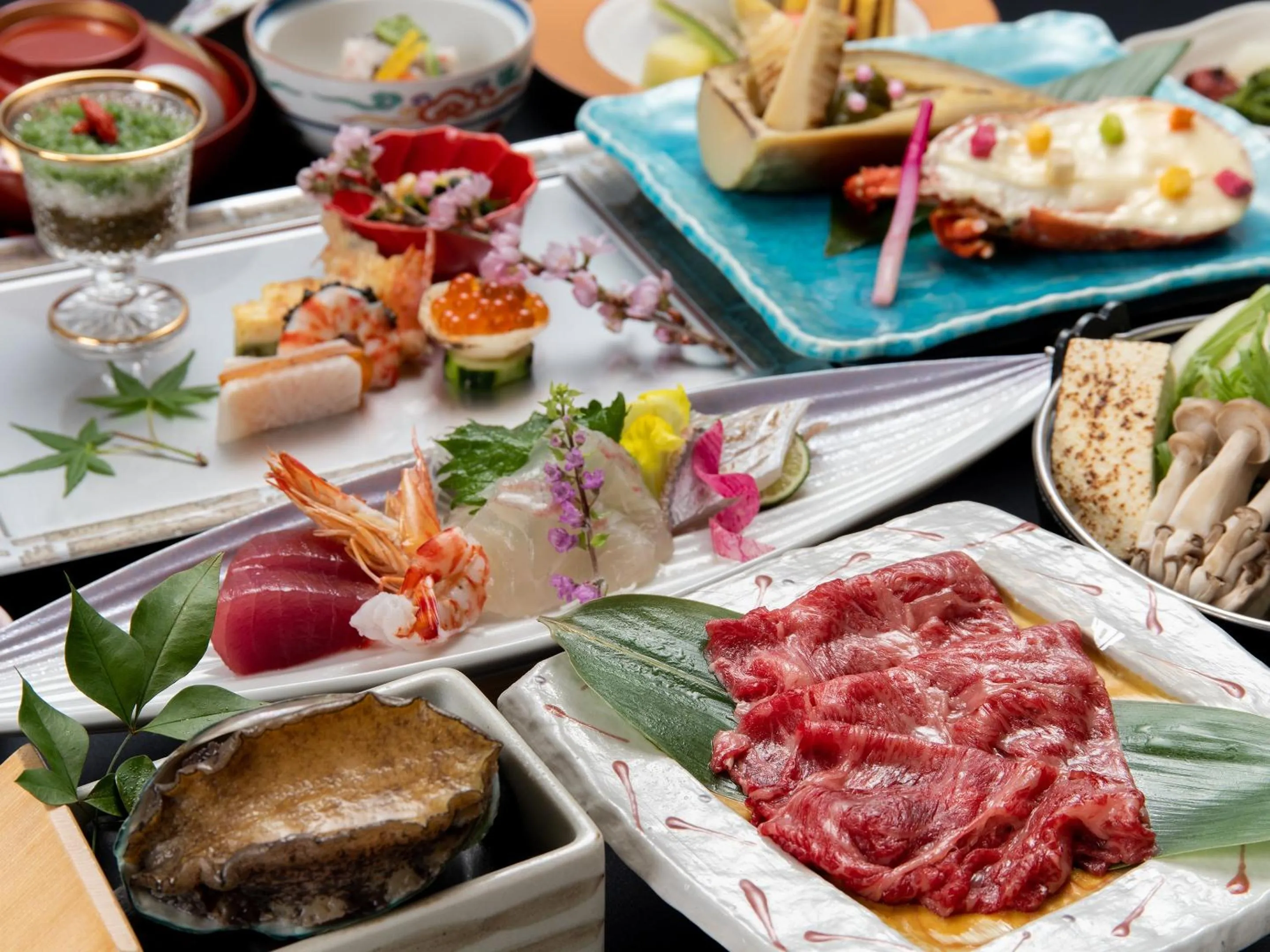 Dinner in Hotel Sanrakuso