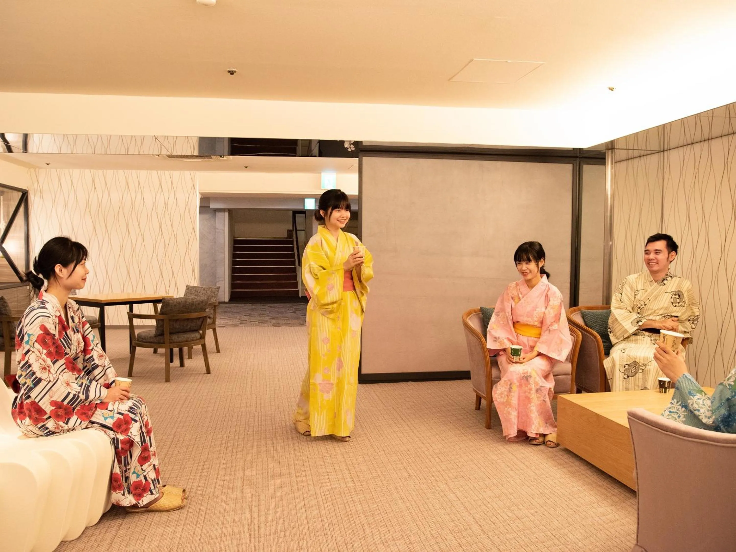 Area and facilities in Hotel Sanrakuso