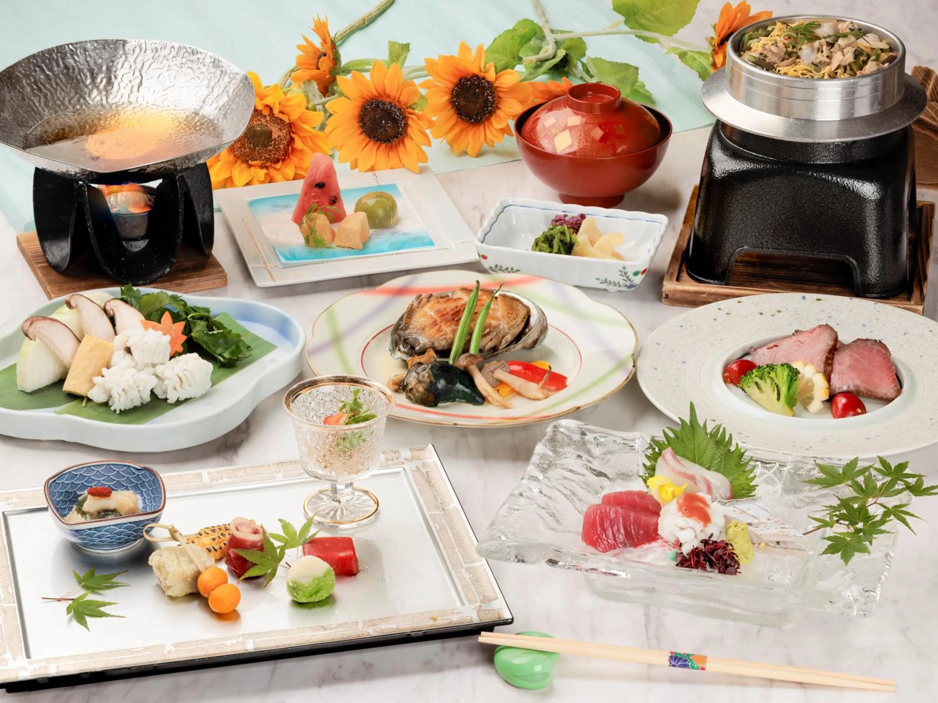 Restaurant/places to eat in Hotel Sanrakuso