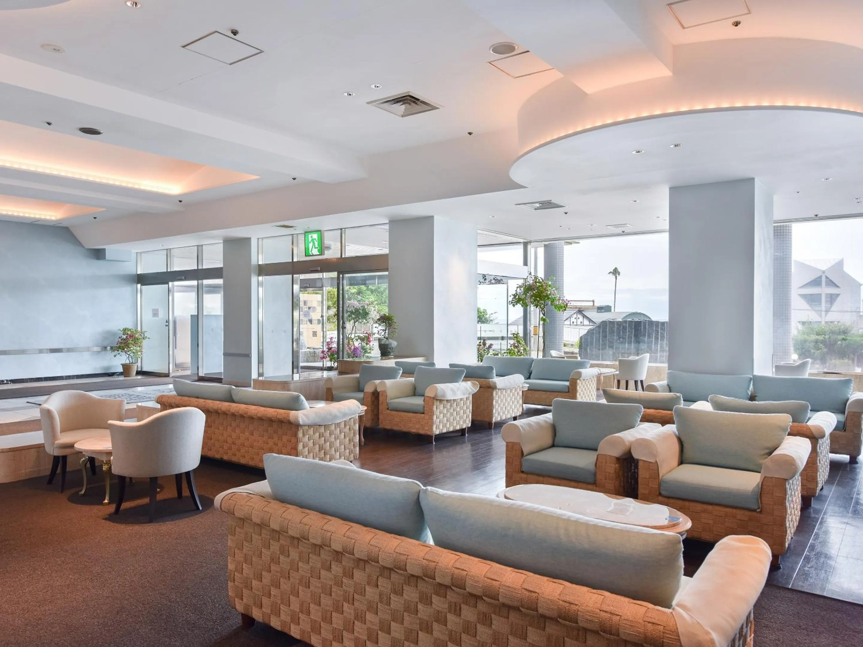 Lobby or reception in Hotel Sanrakuso