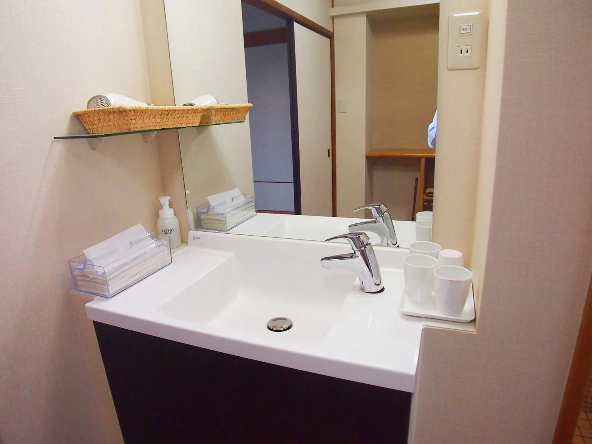 Bathroom in Hotel Sanrakuso