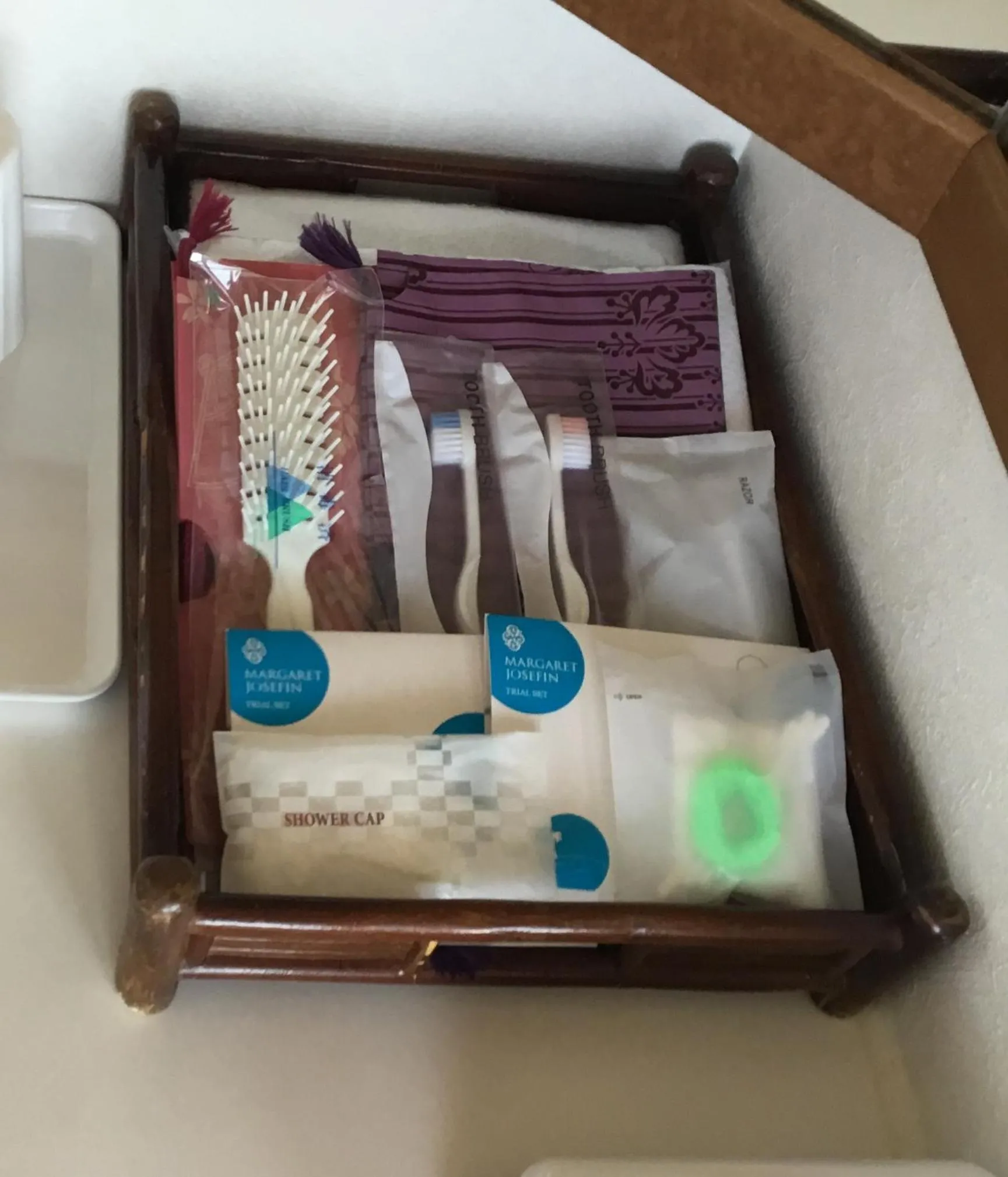 Bed in Hotel Sanrakuso