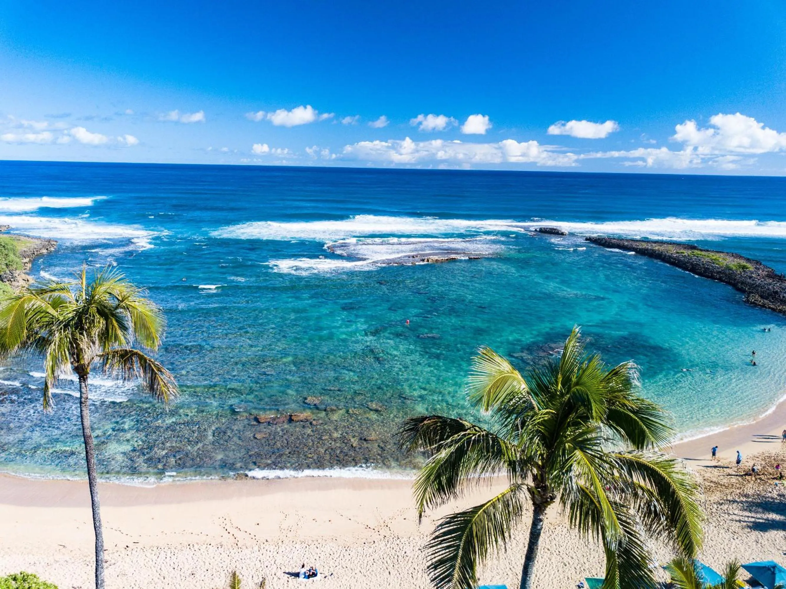 Beach in Ocean Villas at Turtle Bay