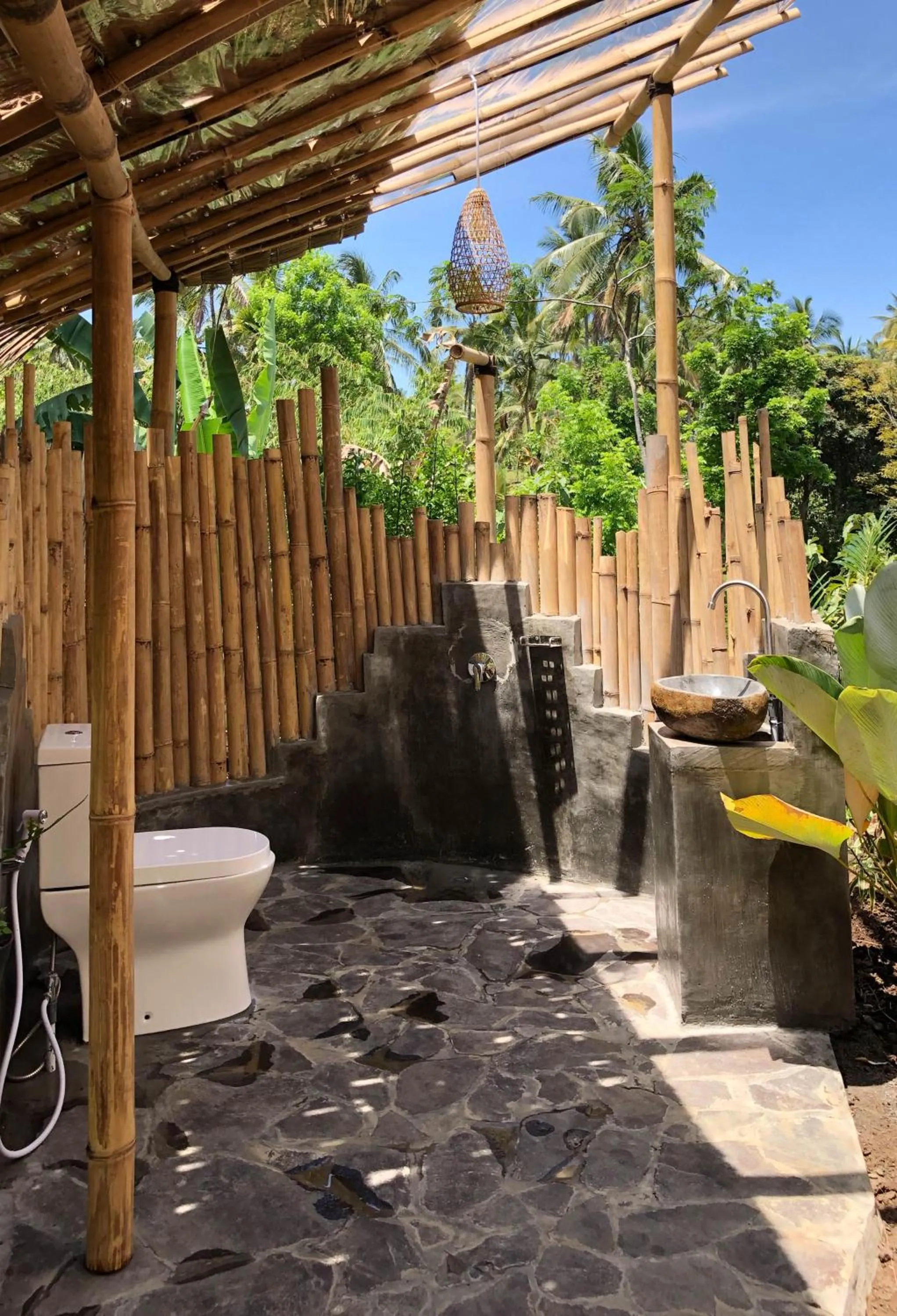 Bathroom in Bamboo & B