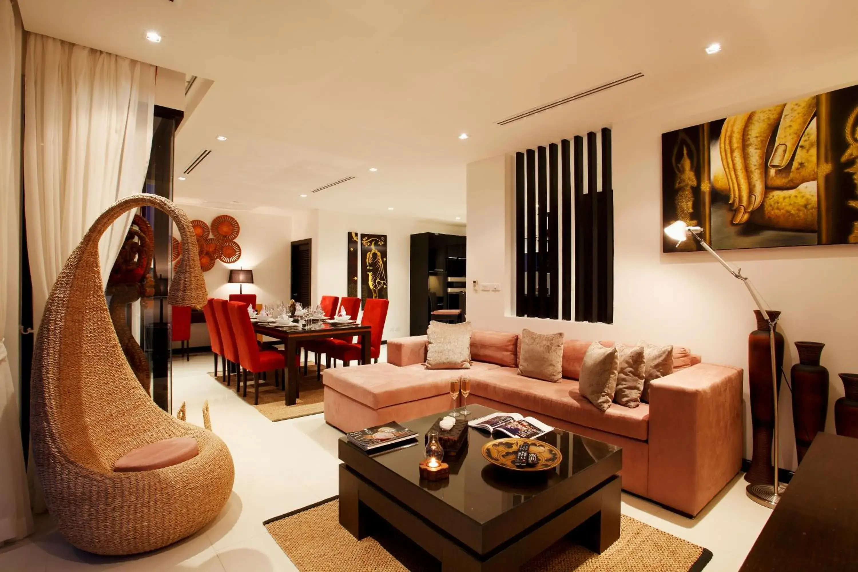 Living room in By The Lake Villas Living room in By The Lake Villas