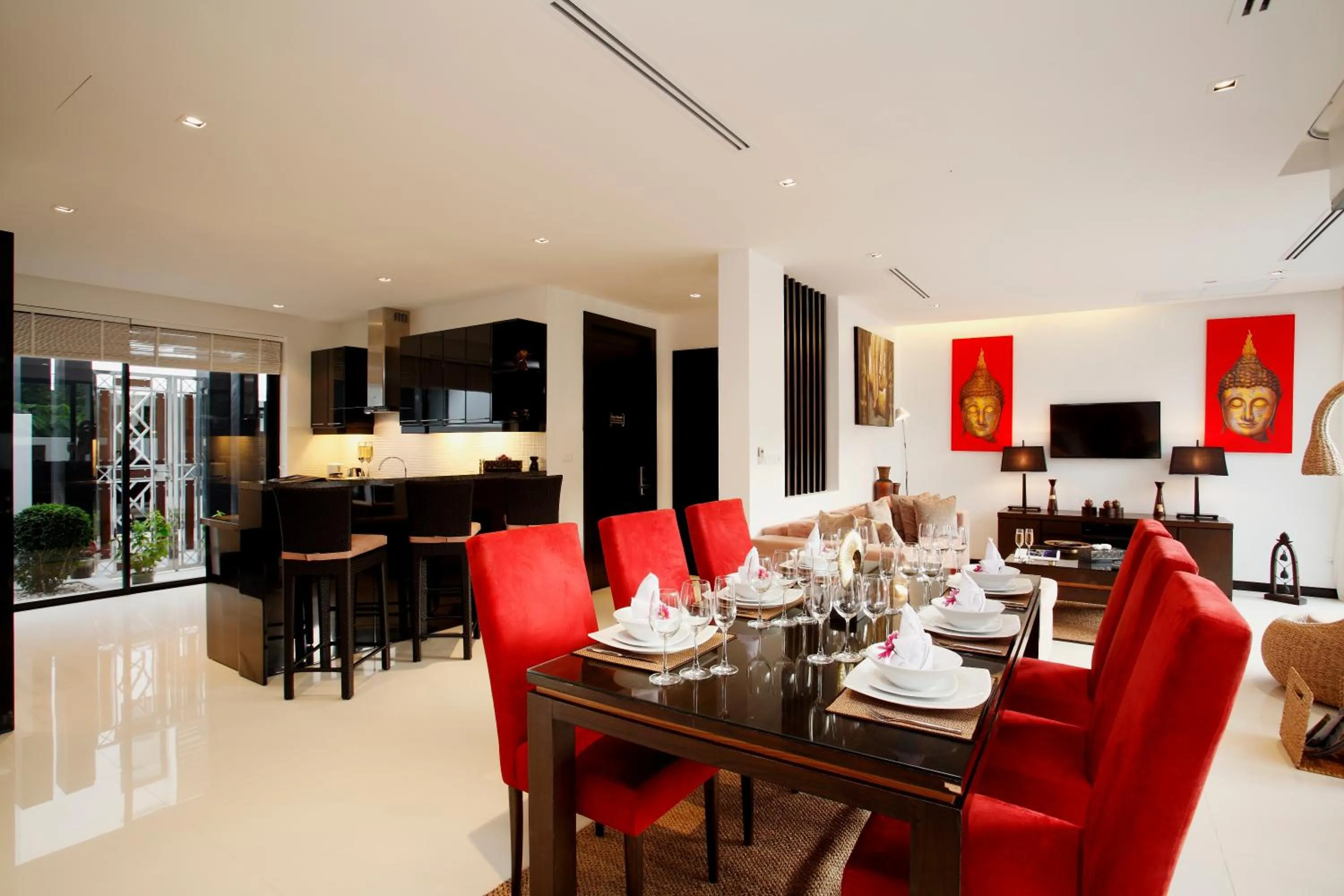 Dining area in By The Lake Villas