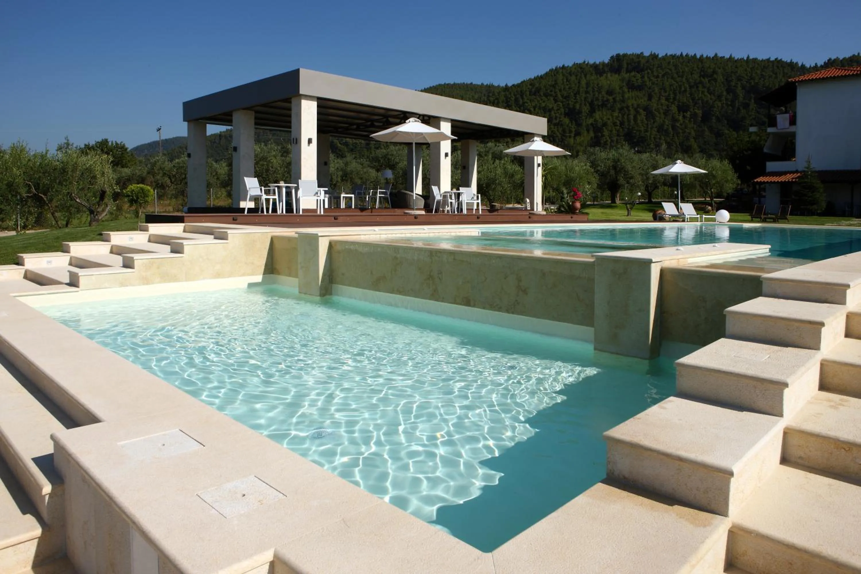 Swimming pool in Fillis House