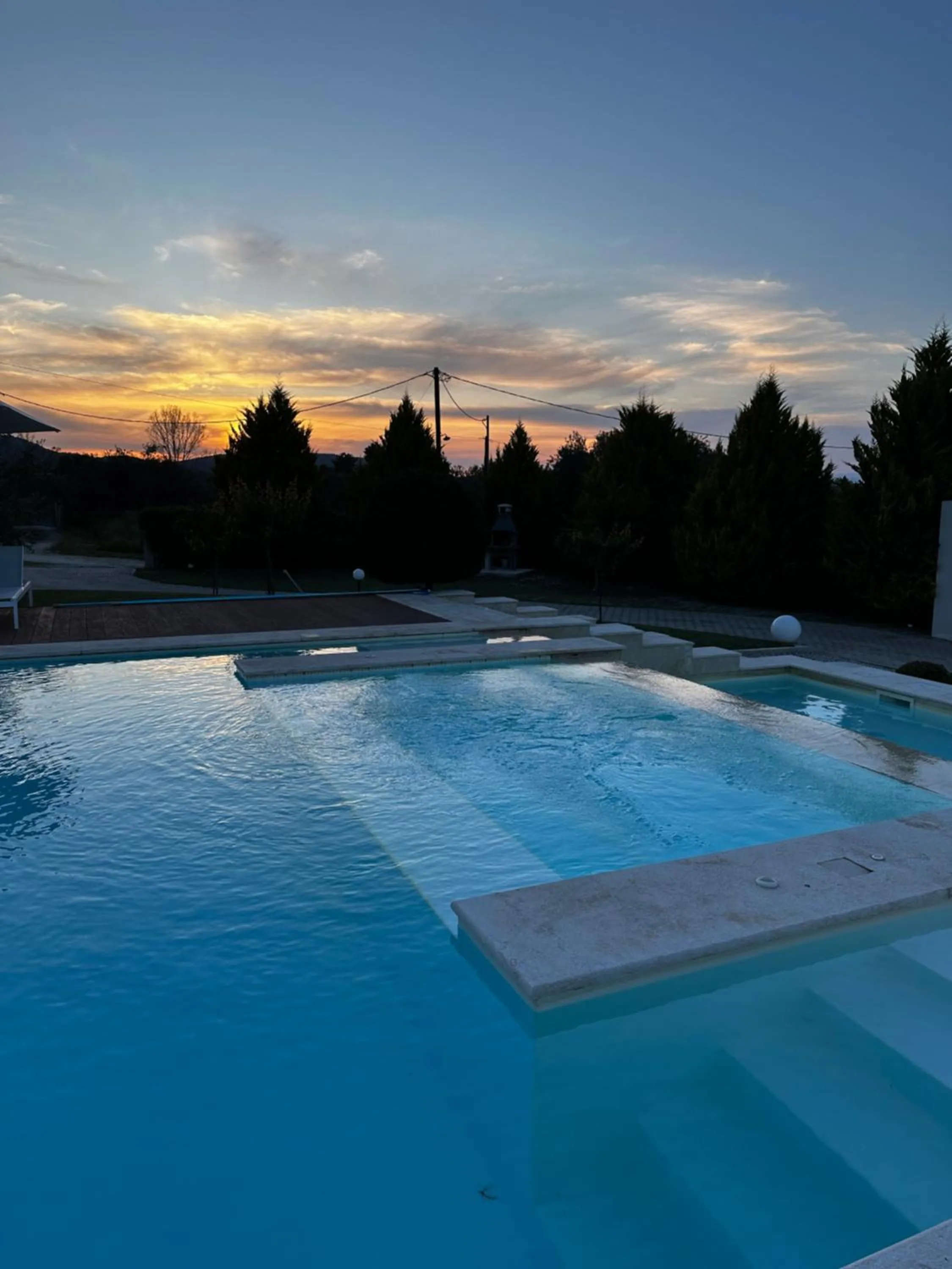Swimming pool in Fillis House