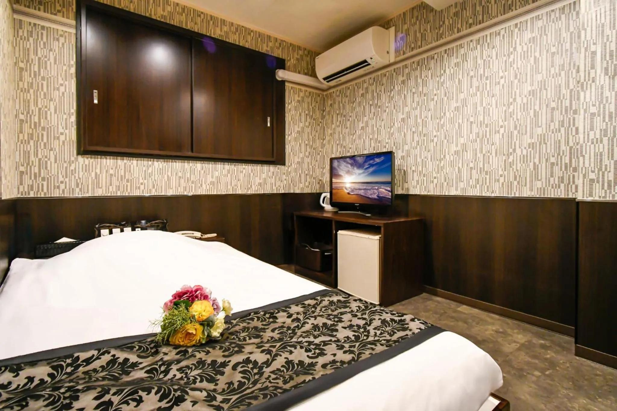 Bed in Ikebukuro Central Hotel