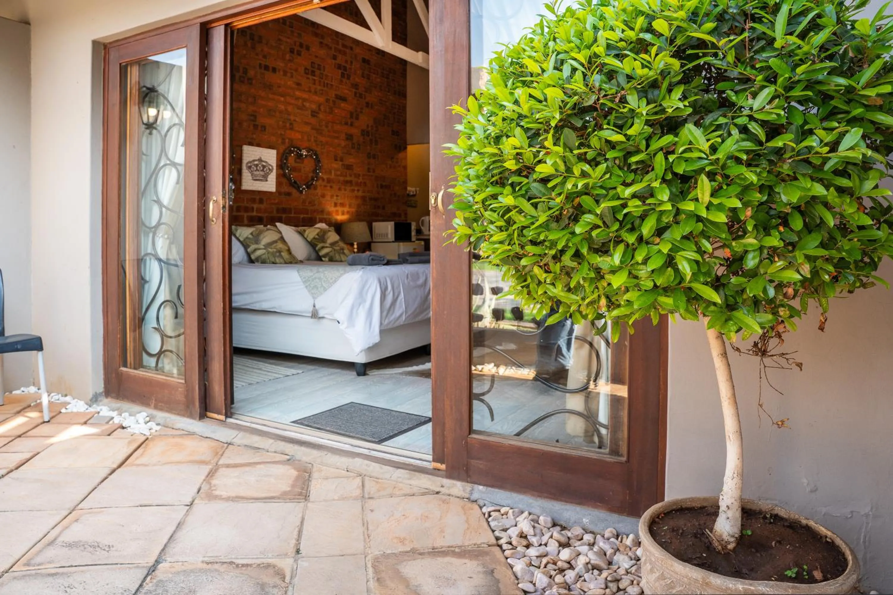 Bed in Klip en Kristal Guest House