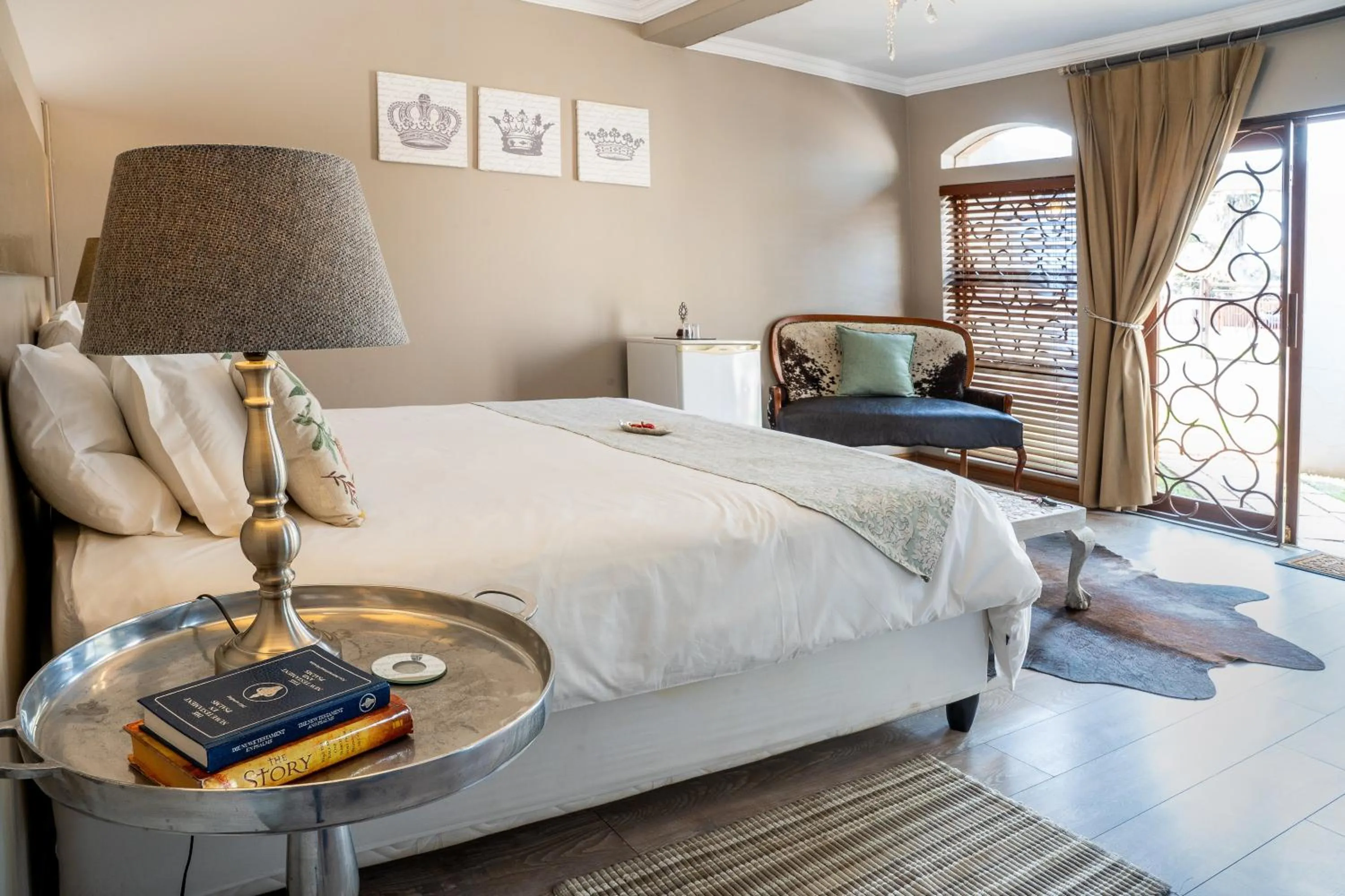 Bed in Klip en Kristal Guest House