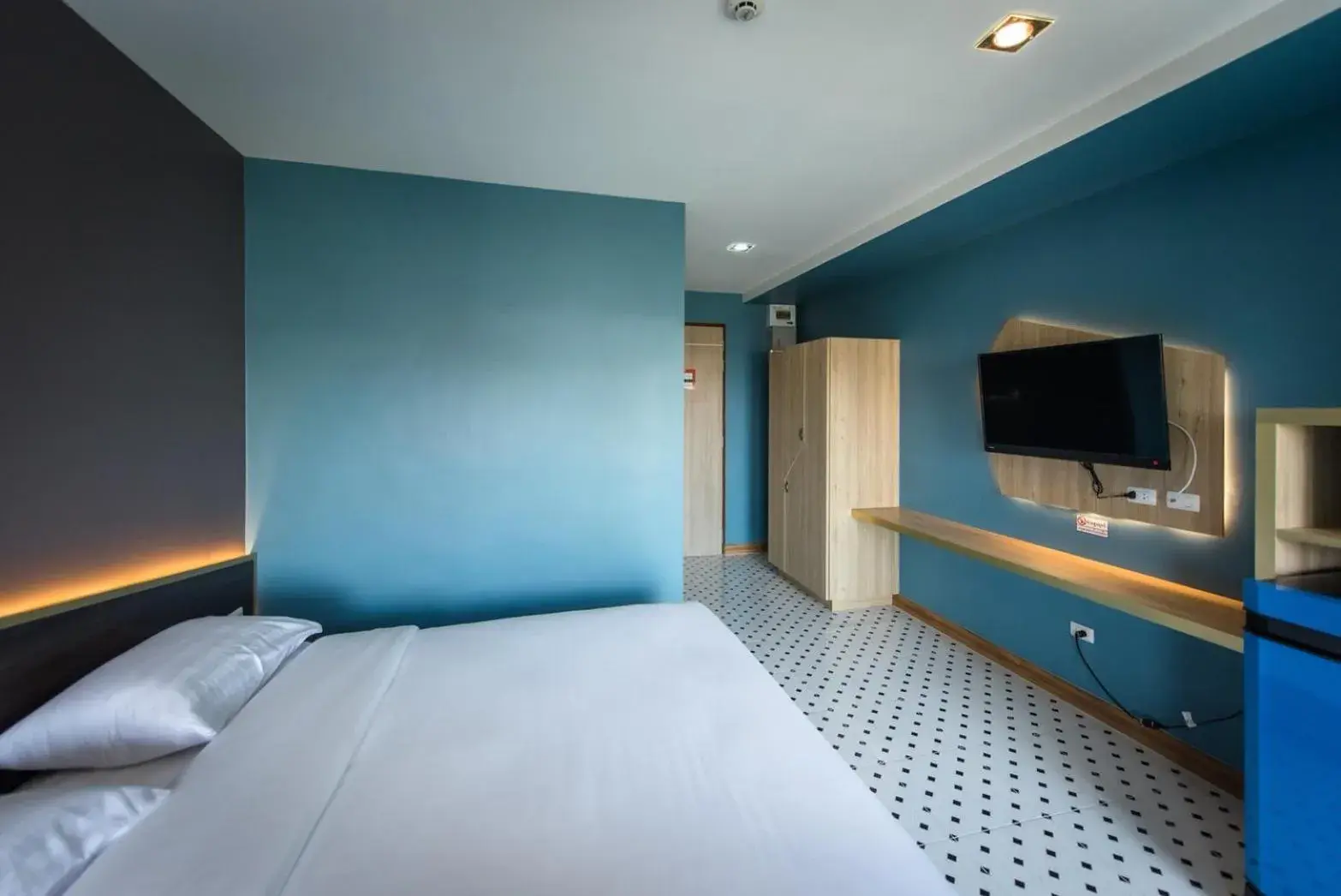 Bed in The Feeling Hotel Bed in The Feeling Hotel