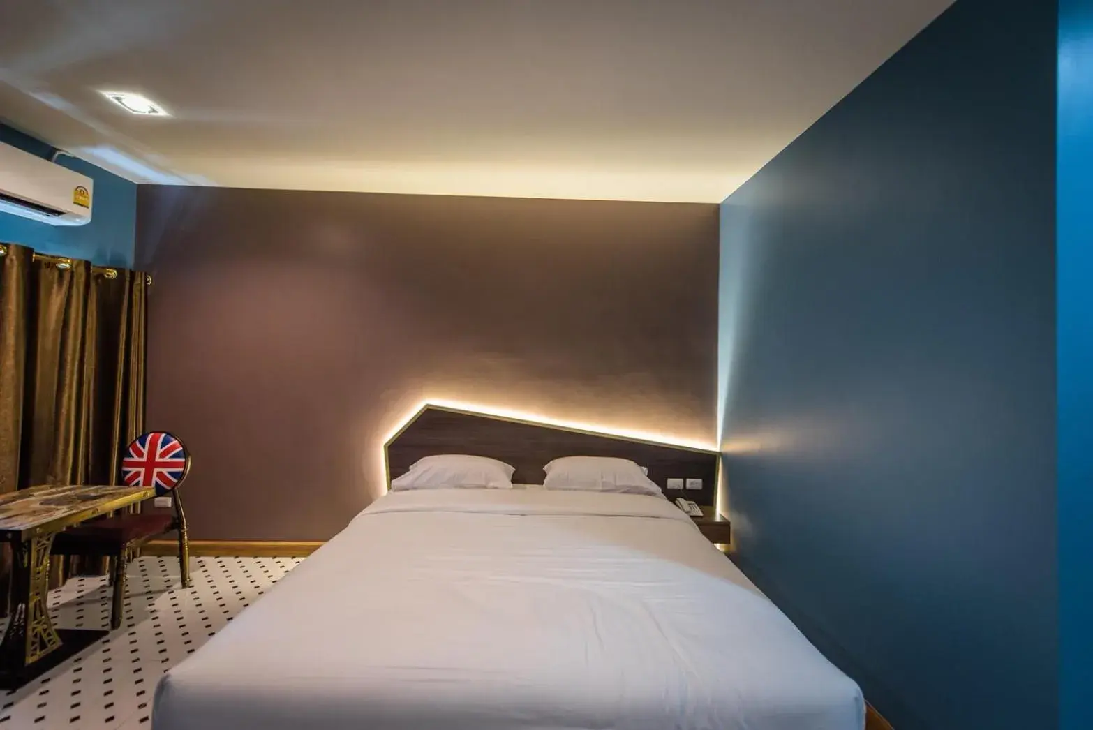 Bed in The Feeling Hotel Bed in The Feeling Hotel