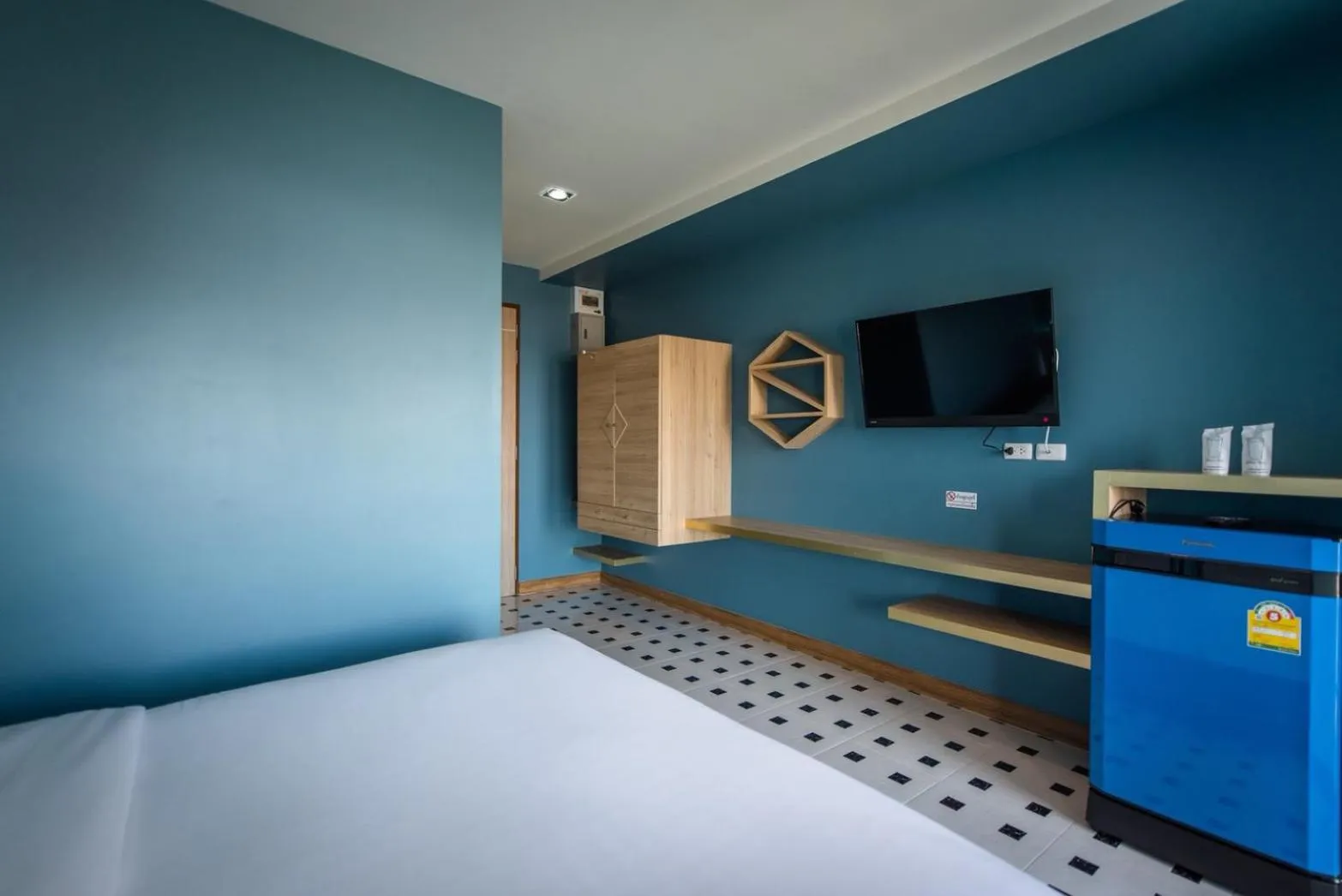 Bed in The Feeling Hotel