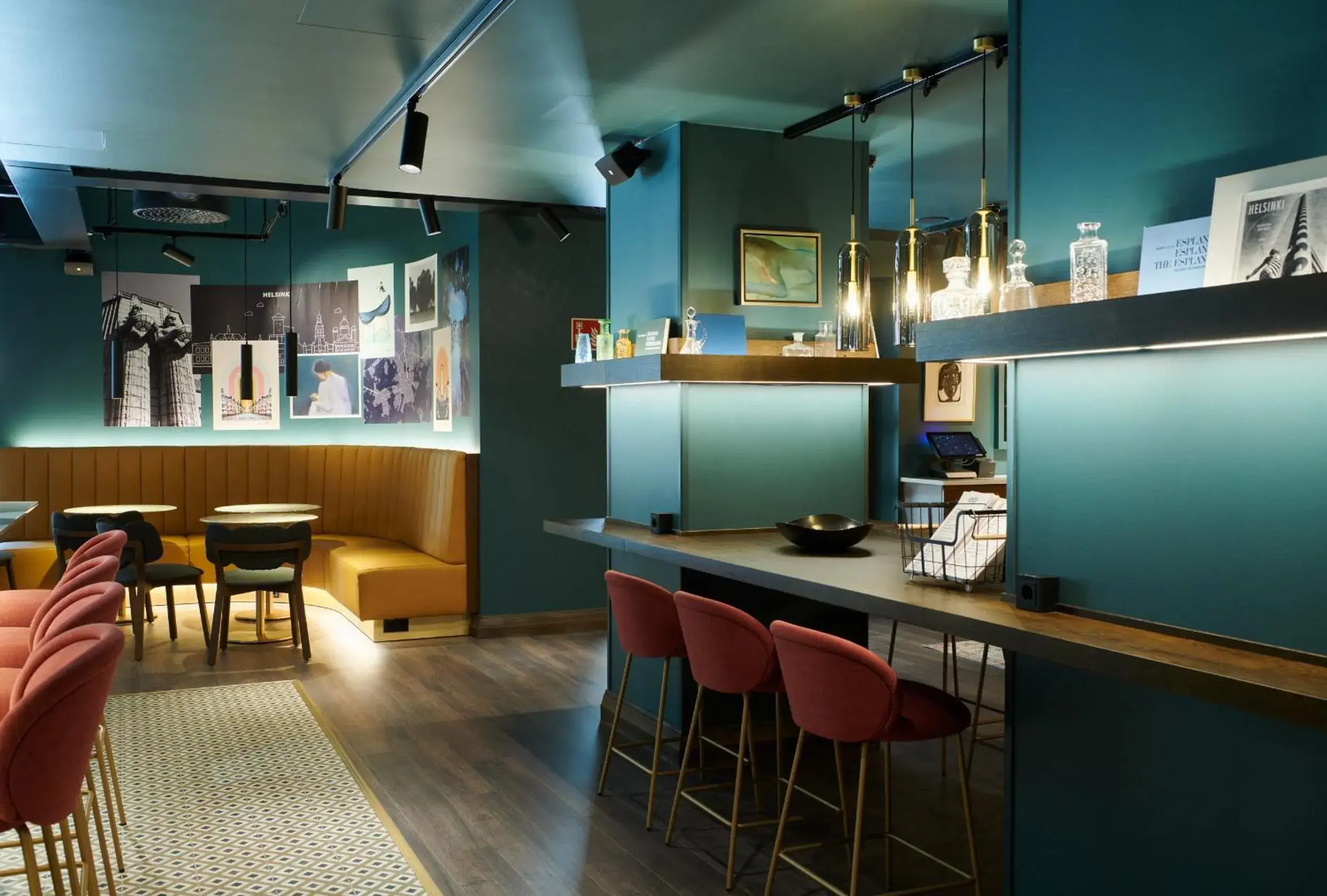 Lobby or reception in Solo Sokos Hotel Helsinki Lobby or reception in Solo Sokos Hotel Helsinki