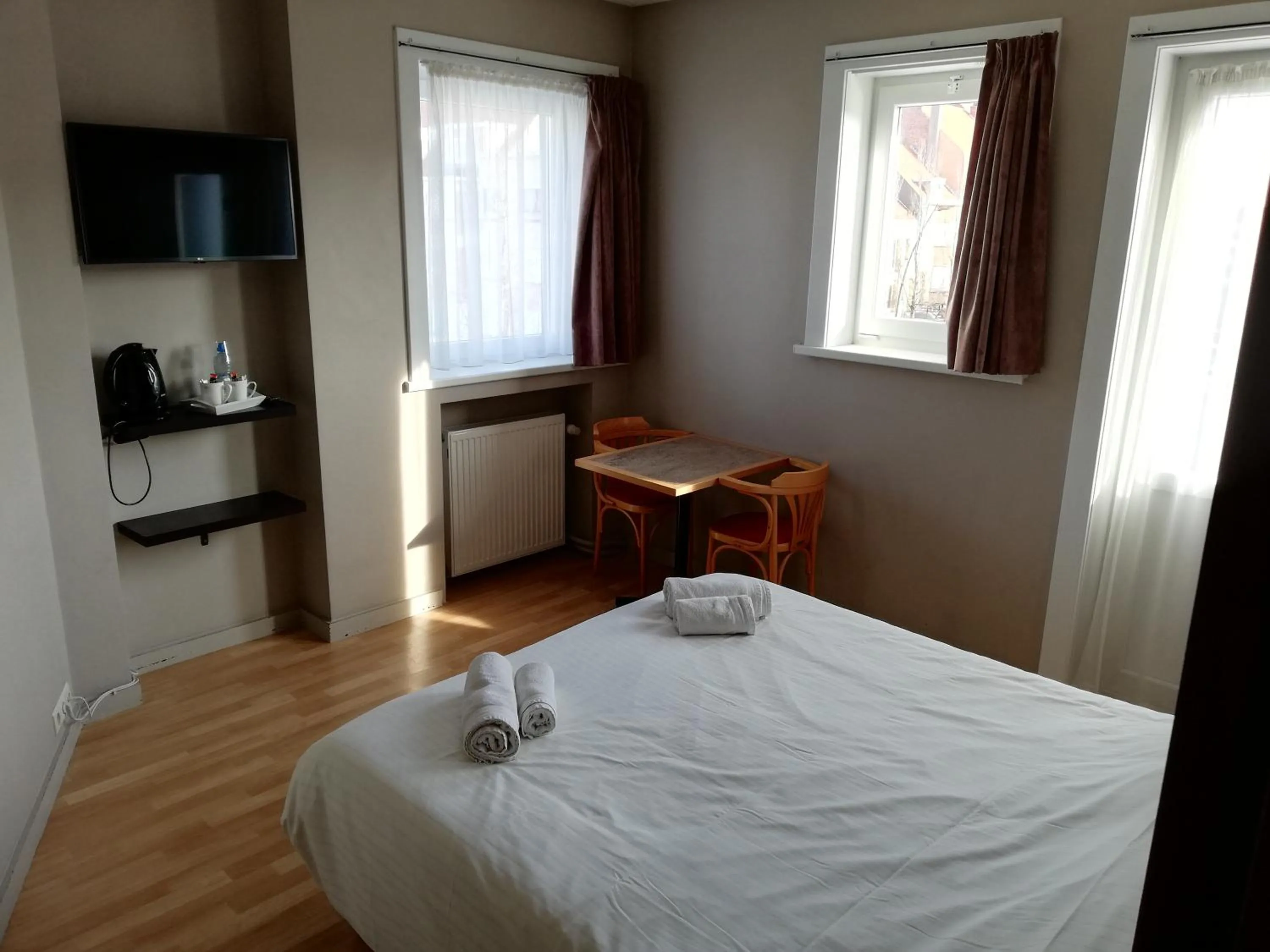 Bedroom, Bed in Logies Het Maantje