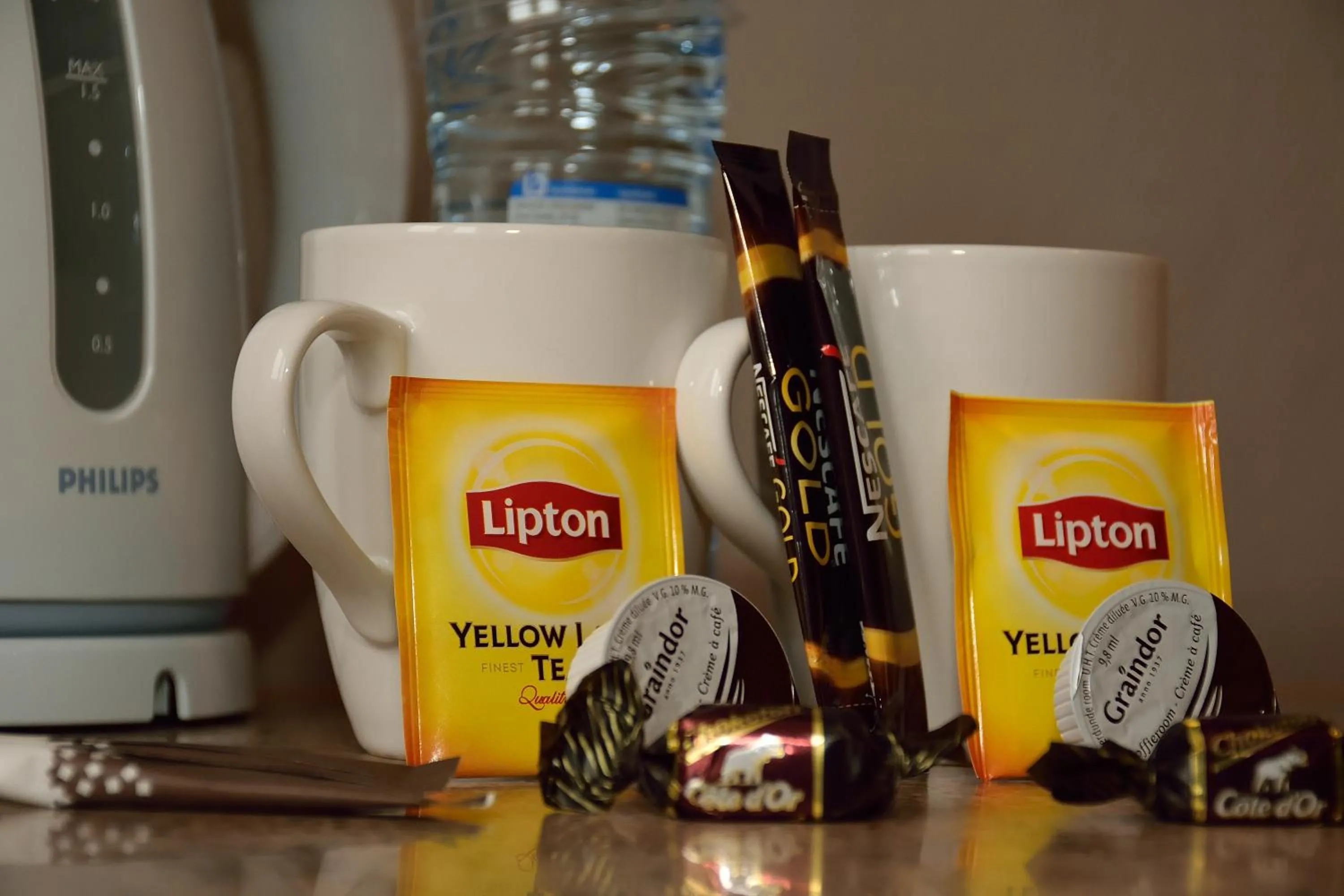 Coffee/tea facilities in Logies Het Maantje