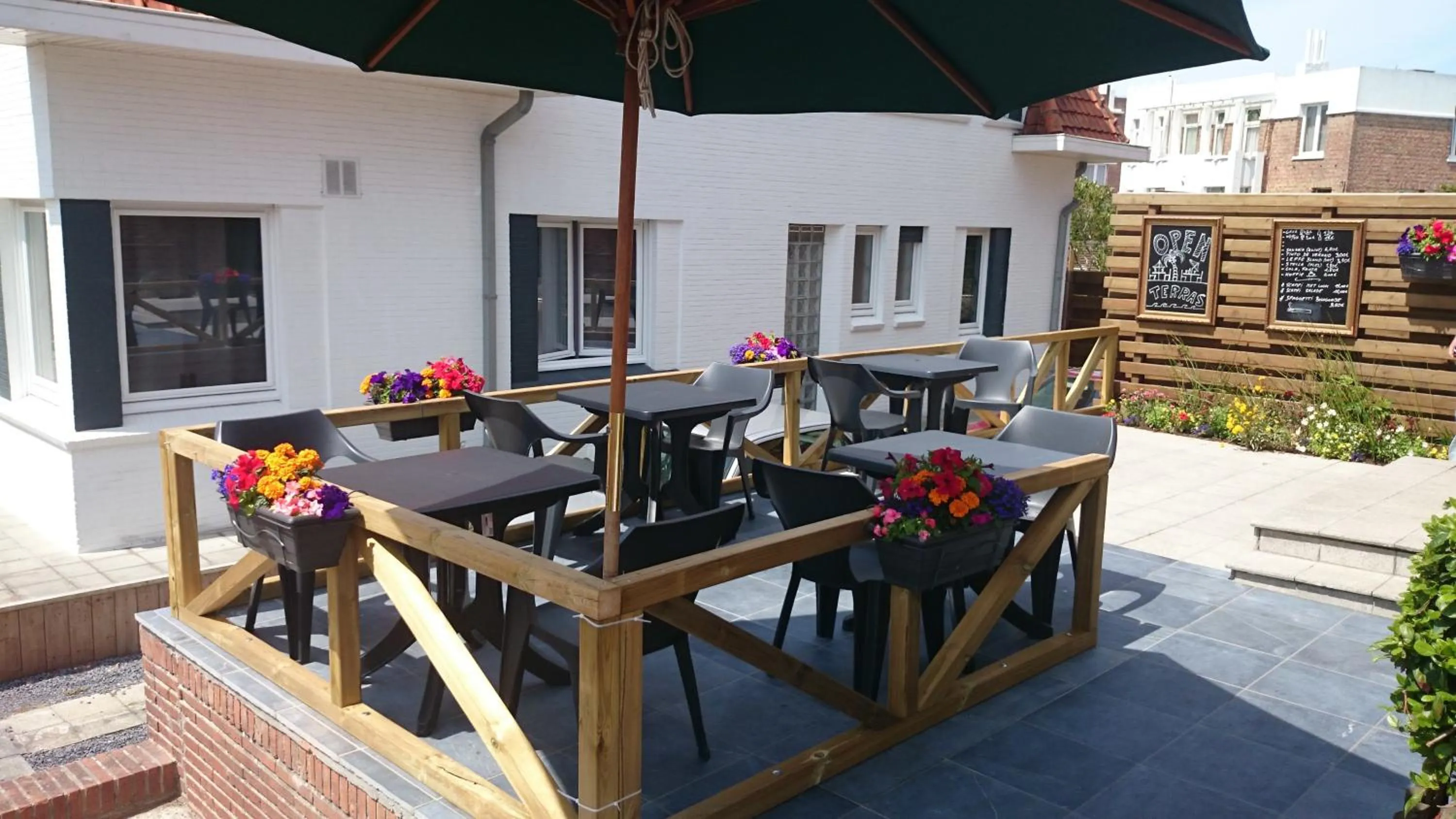 Balcony/Terrace in Logies Het Maantje