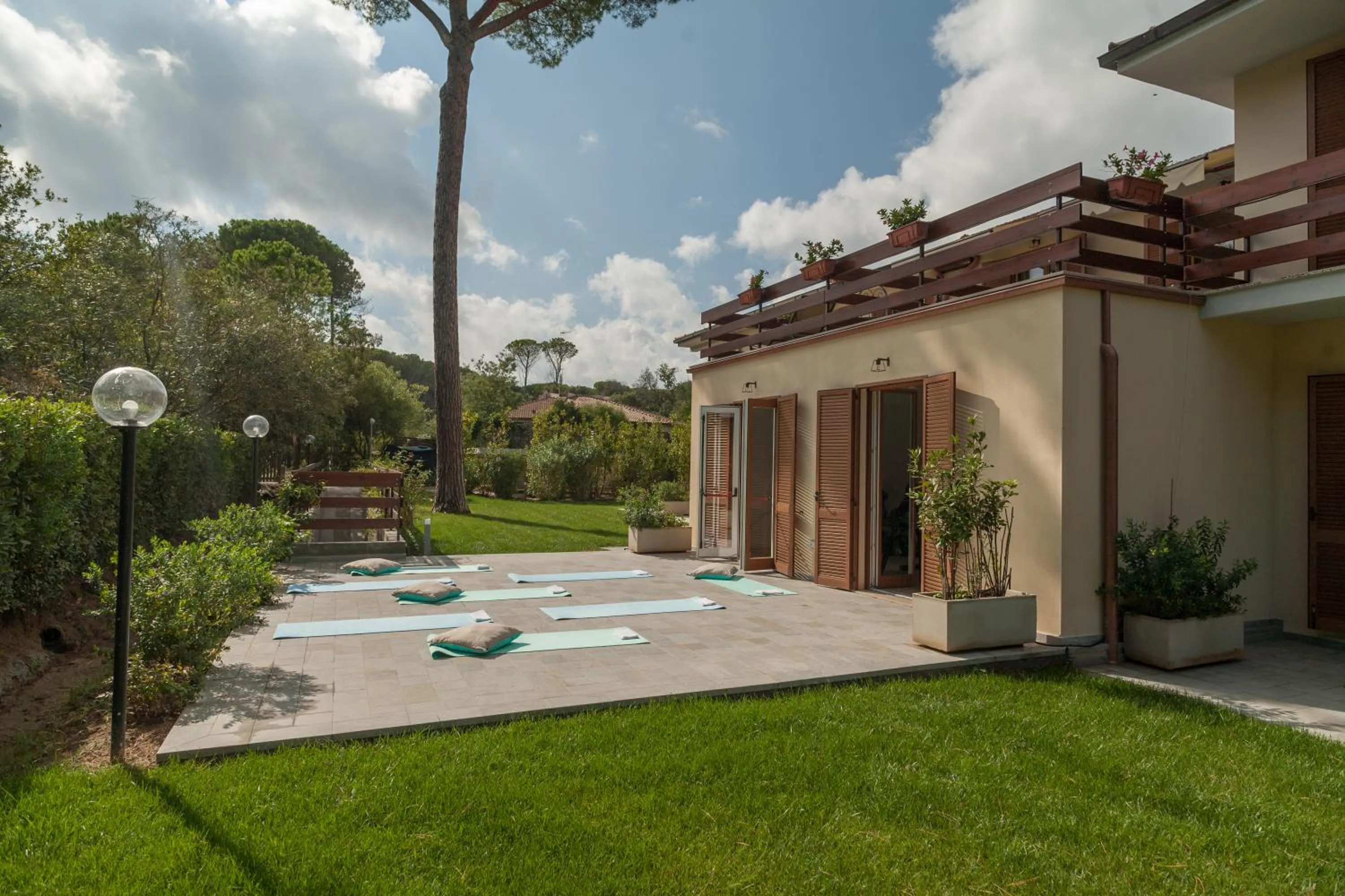 Patio in Arli Hotel Hideaway Punta Ala - Adults Only