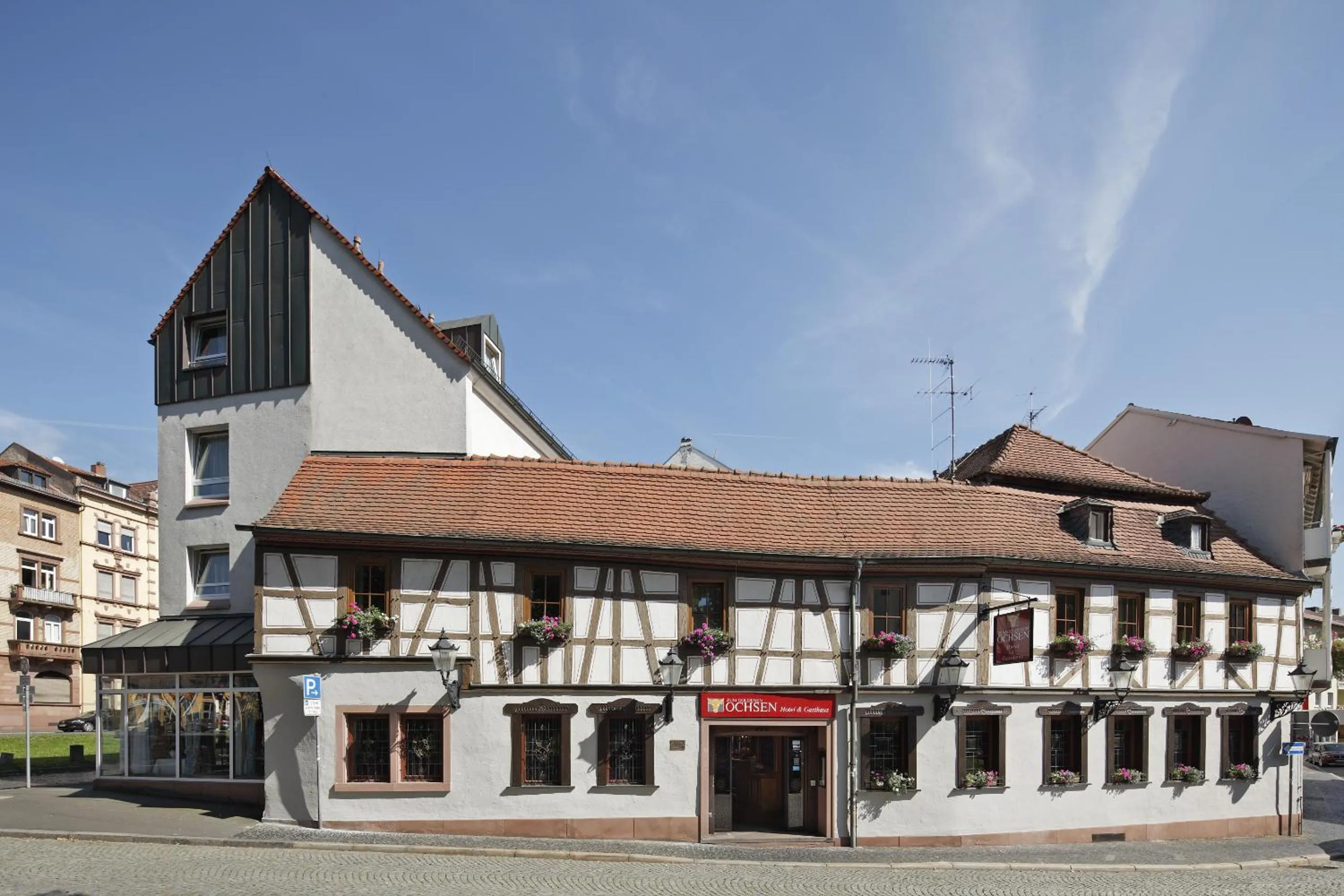 Property building in Hotel Zum Goldenen Ochsen am Schlossgarten
