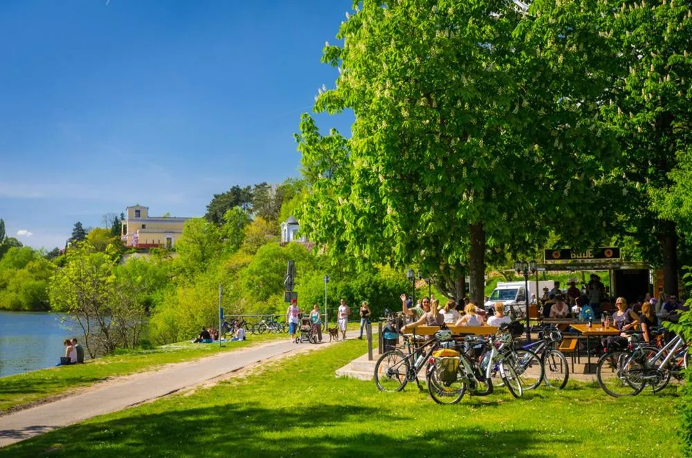 Natural landscape in Hotel Zum Goldenen Ochsen am Schlossgarten