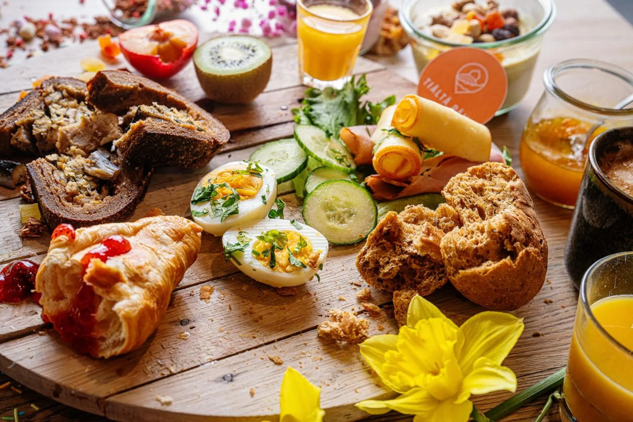 Buffet breakfast in Original Sokos Hotel Puijonsarvi