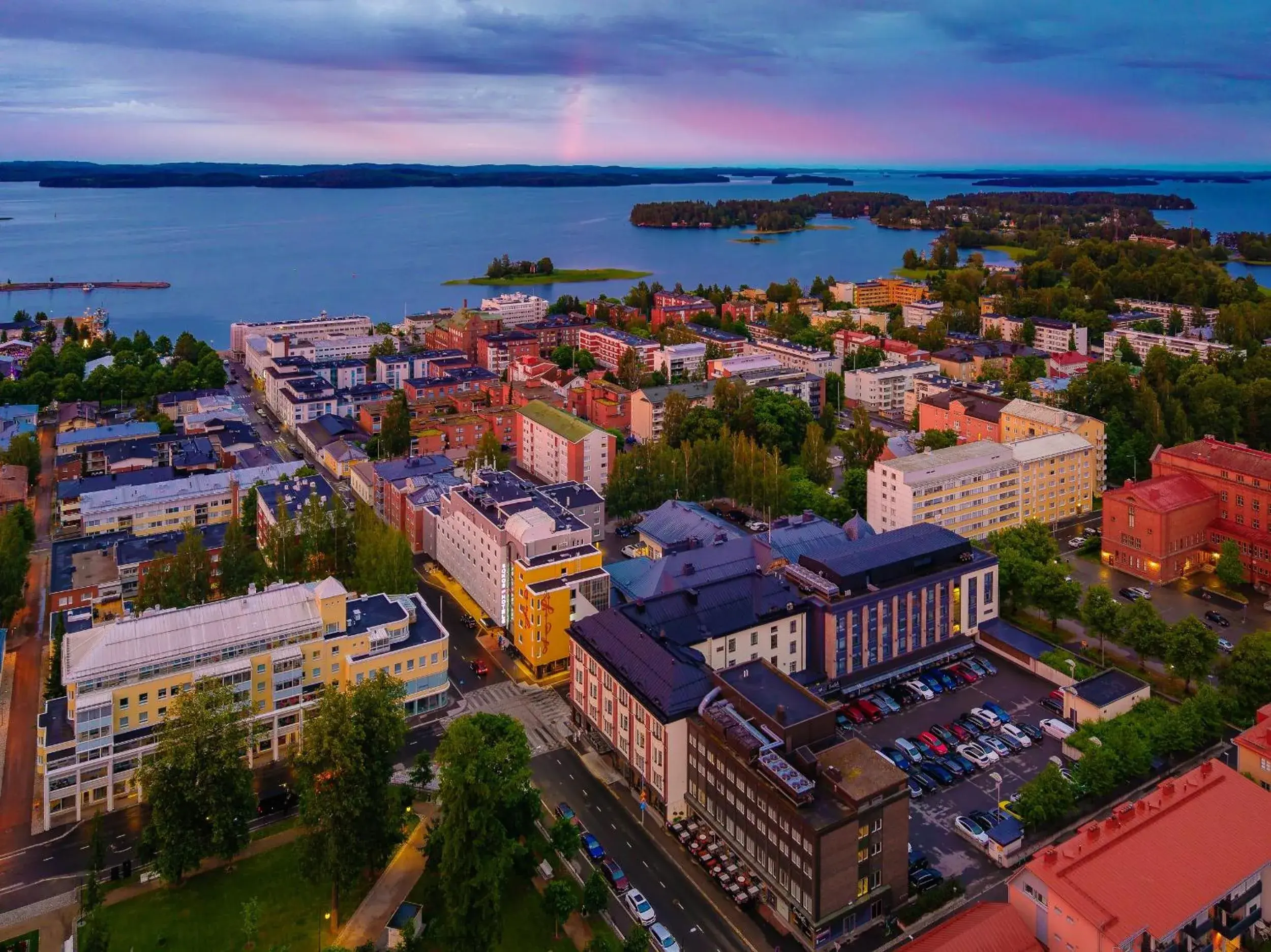 Property building in Original Sokos Hotel Puijonsarvi Property building in Original Sokos Hotel Puijonsarvi