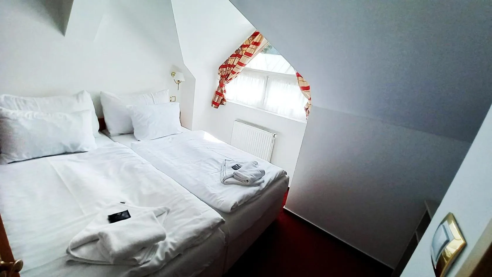 Bed in Hotel Hradec