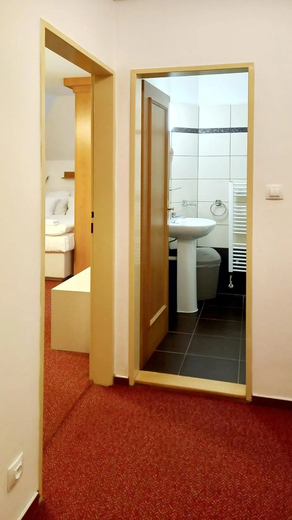 Bathroom in Hotel Hradec