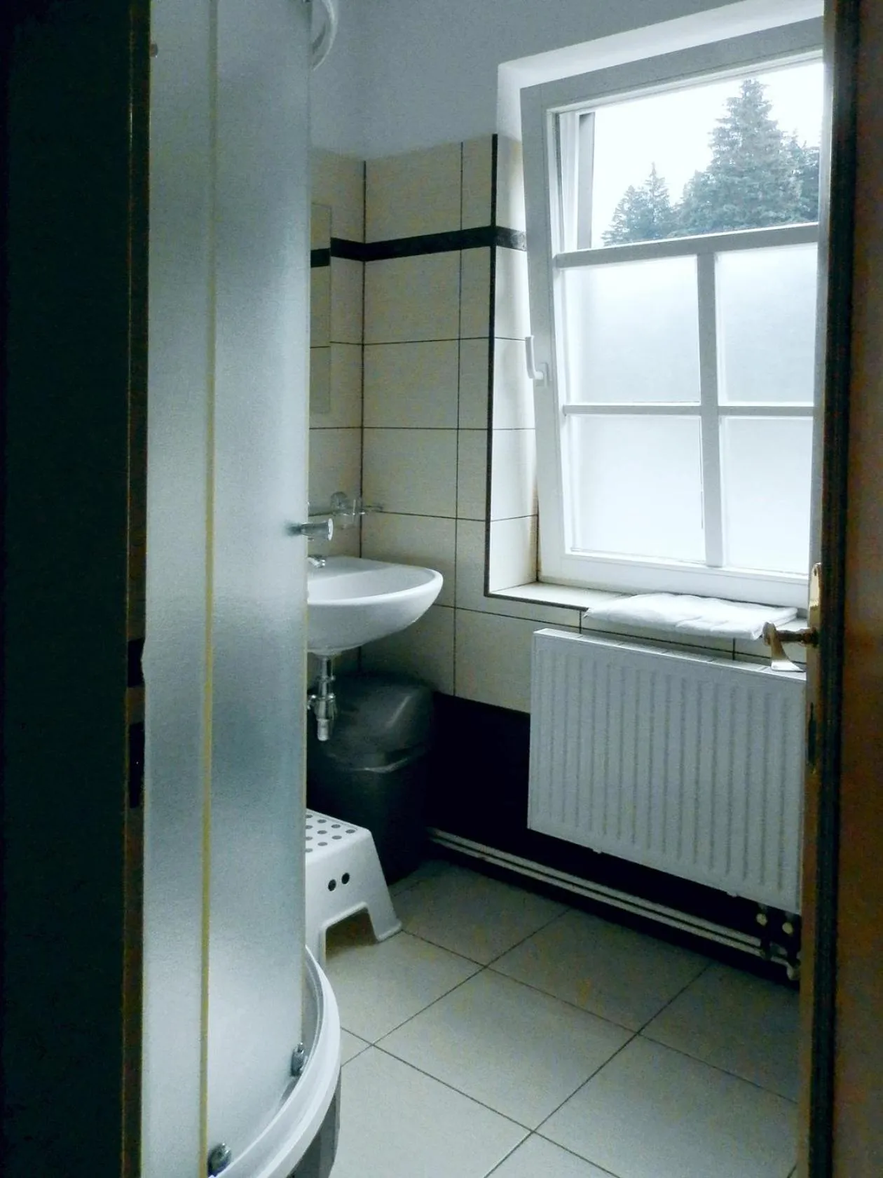 Bathroom in Hotel Hradec