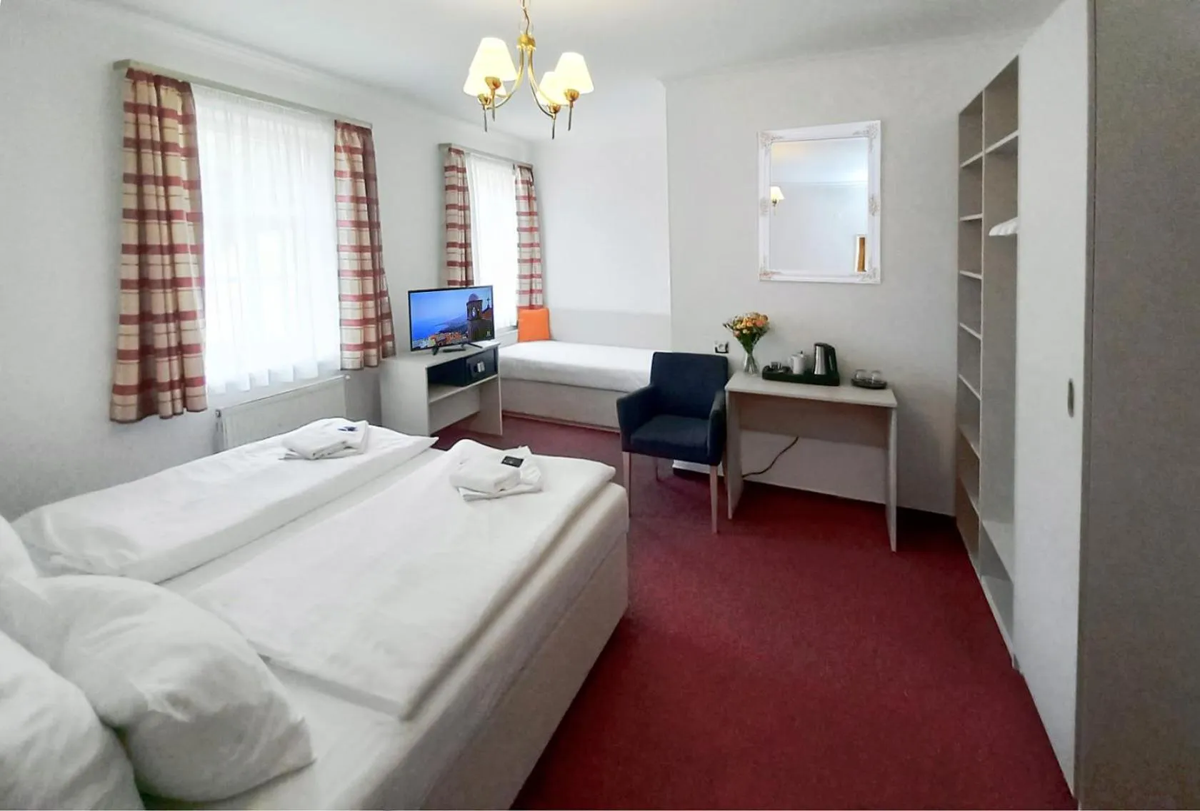 Photo of the whole room, Bed in Hotel Hradec