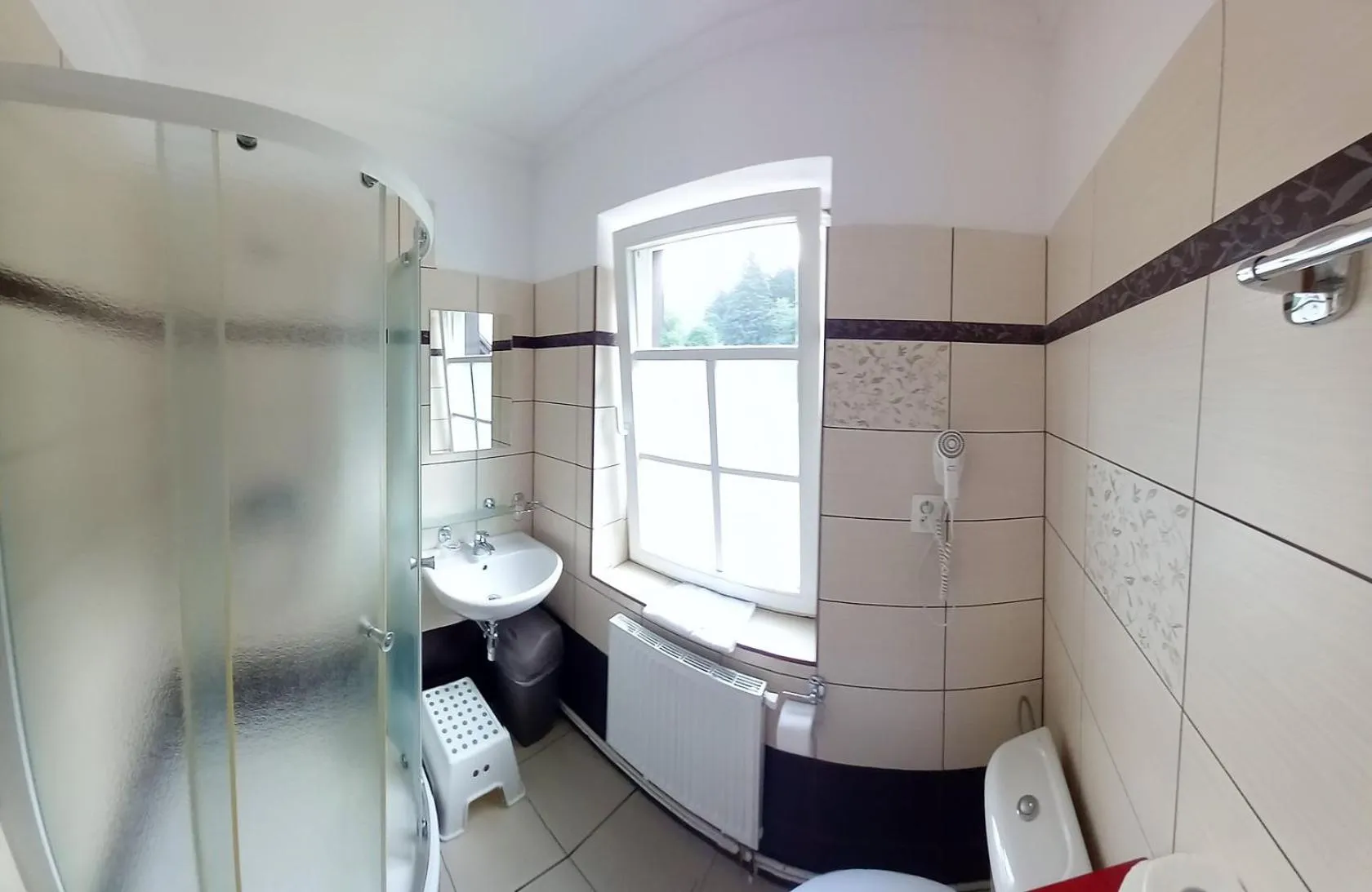 Bathroom in Hotel Hradec