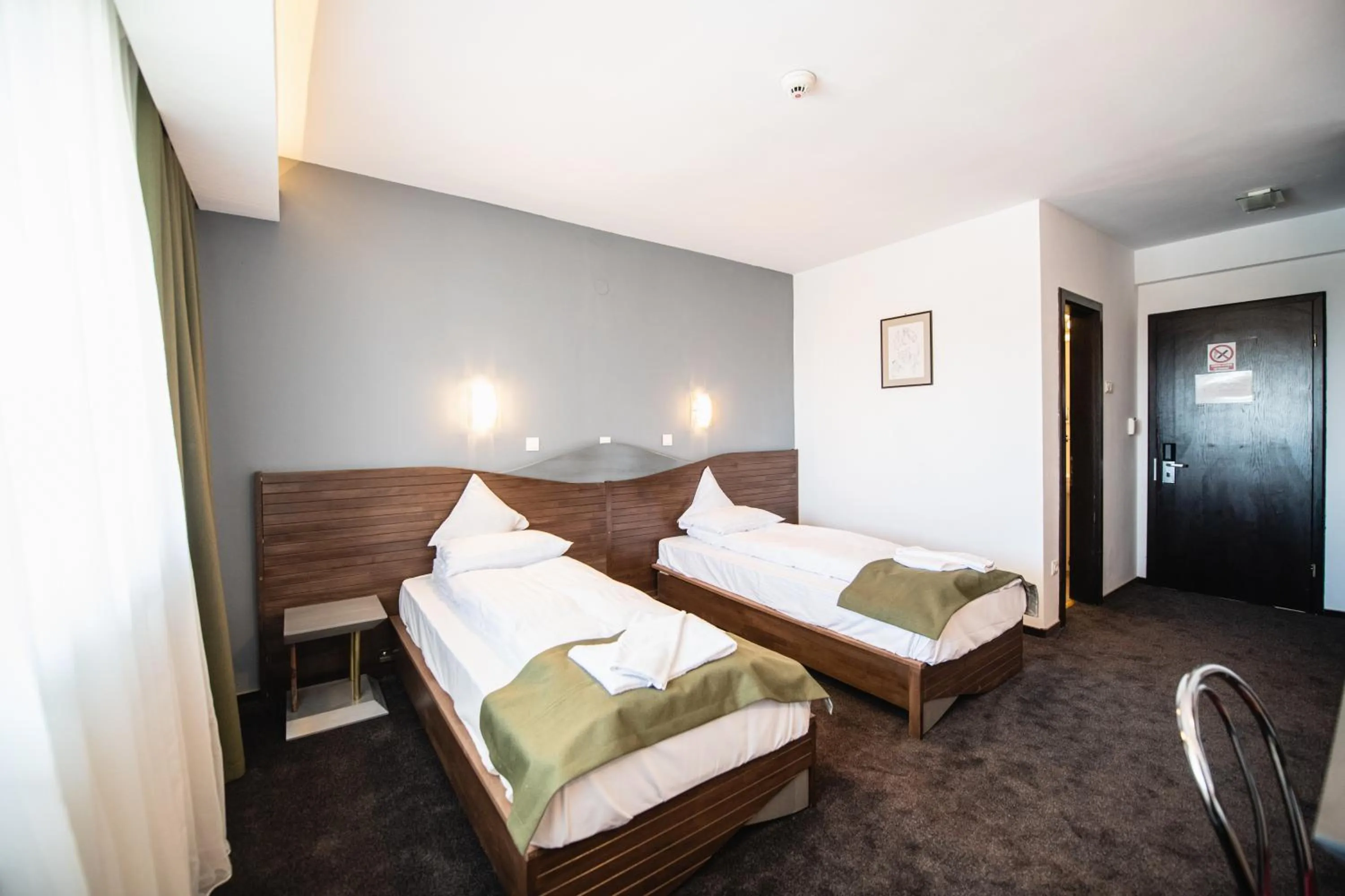 Bed in Hotel Park Sfantu Gheorghe